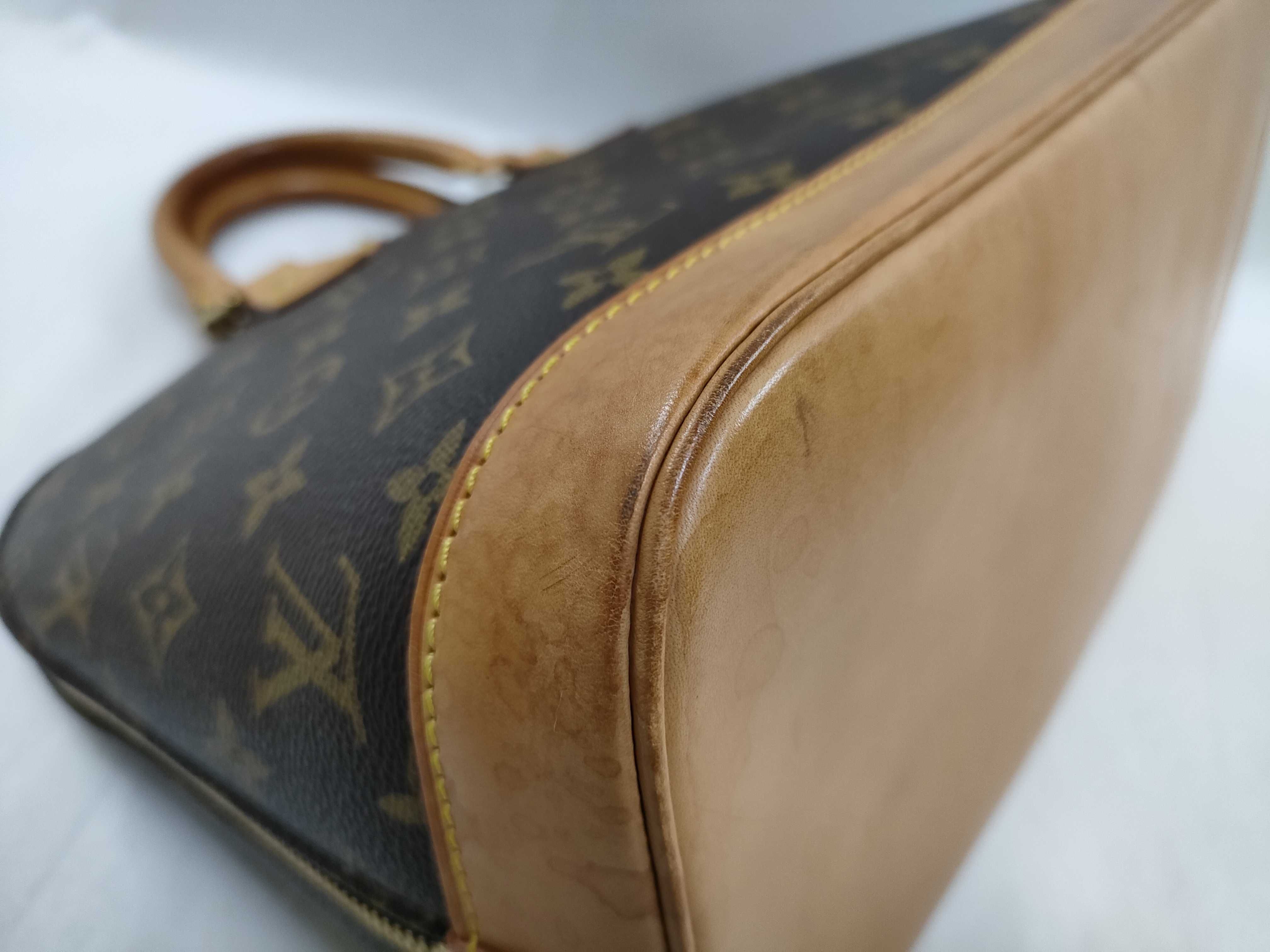 Monogram Louis Vuitton Alma Handbag — view 8