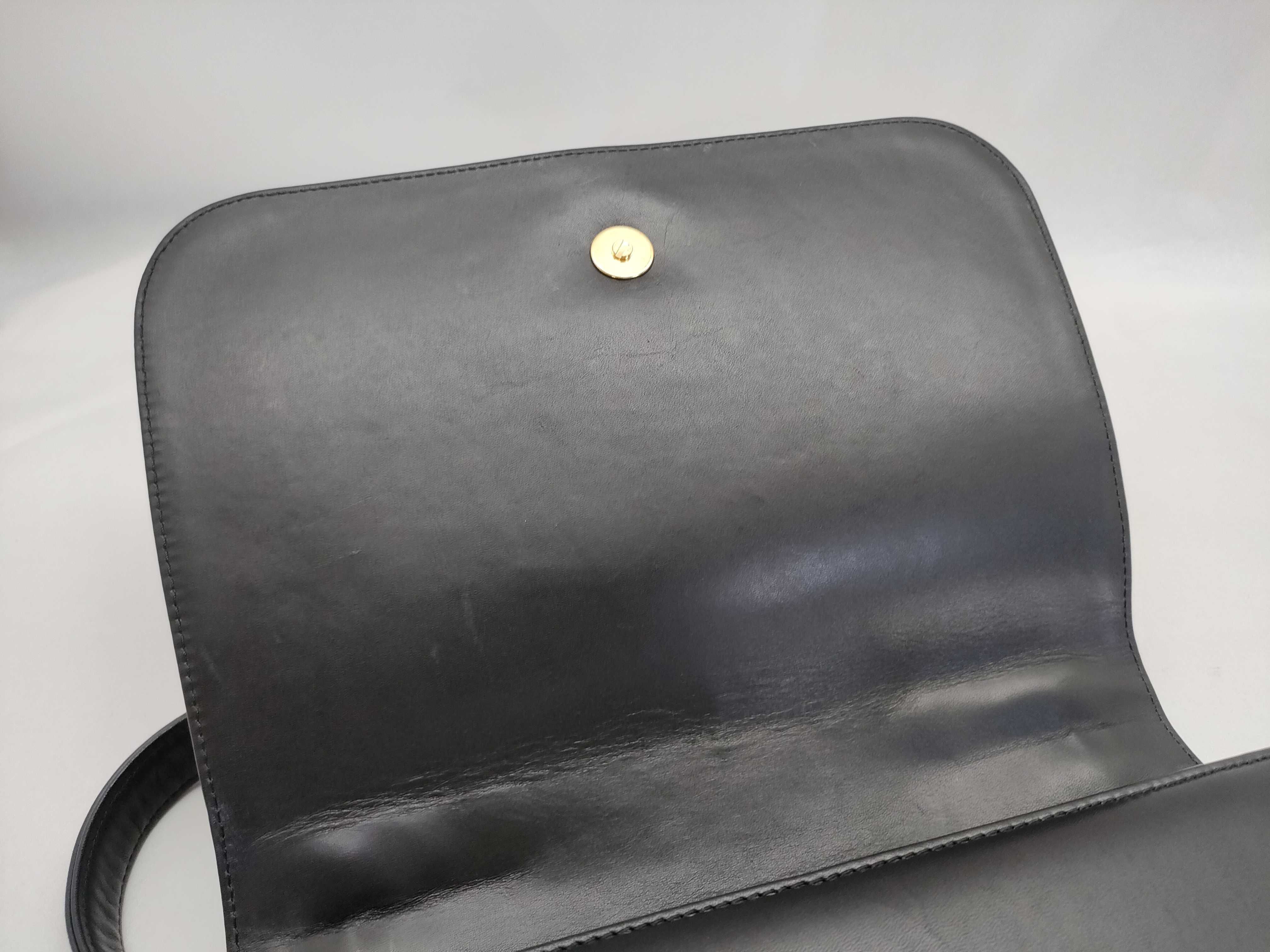 bag, gold button shoulder bag — view 12