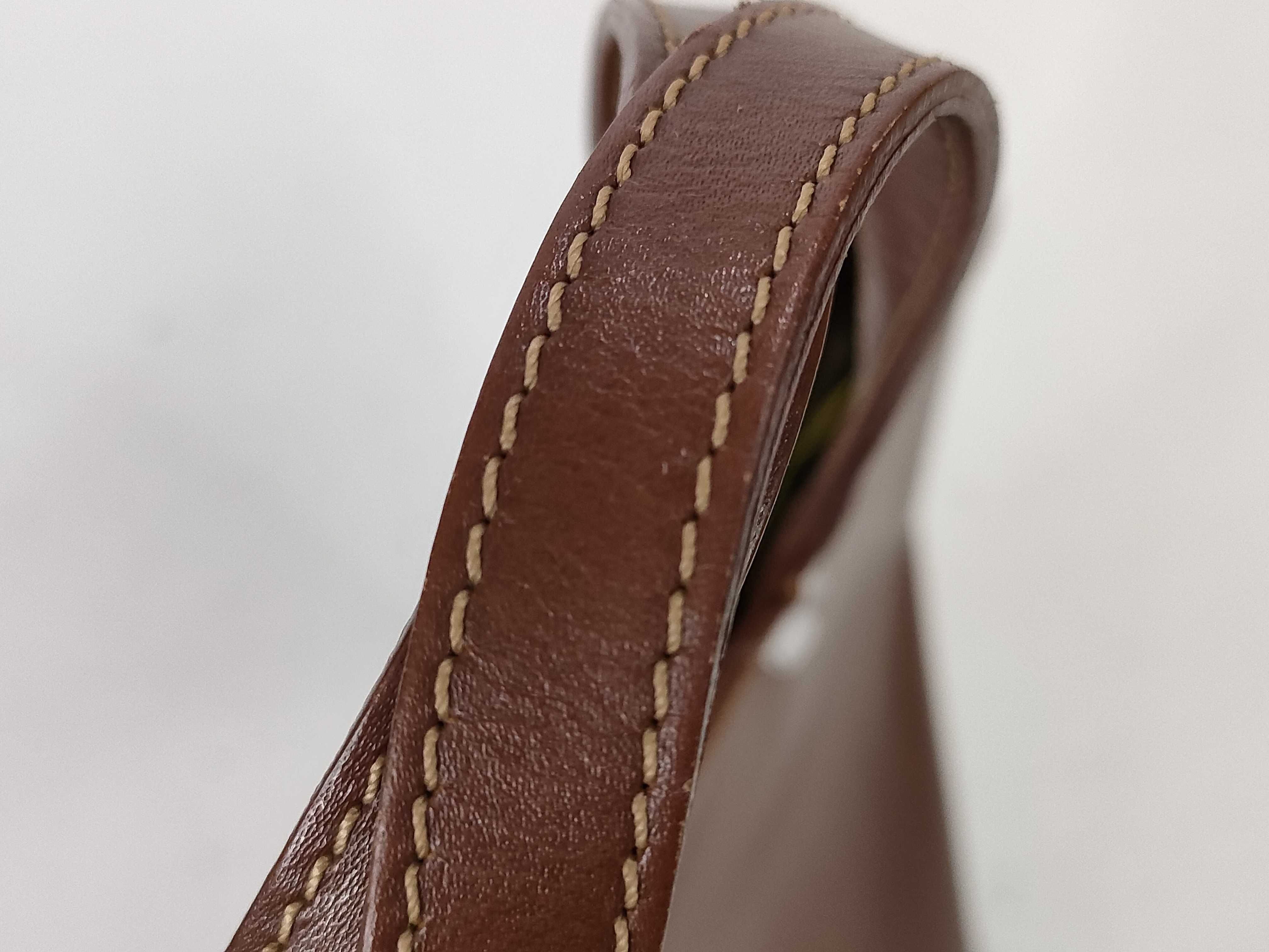 Leather Handbag with Nova Check Interior — view 4