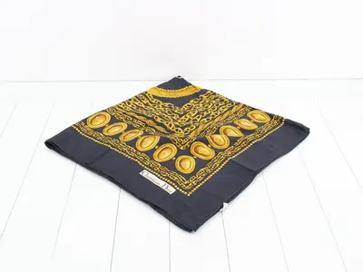 scarf, accessory motif, with tag.