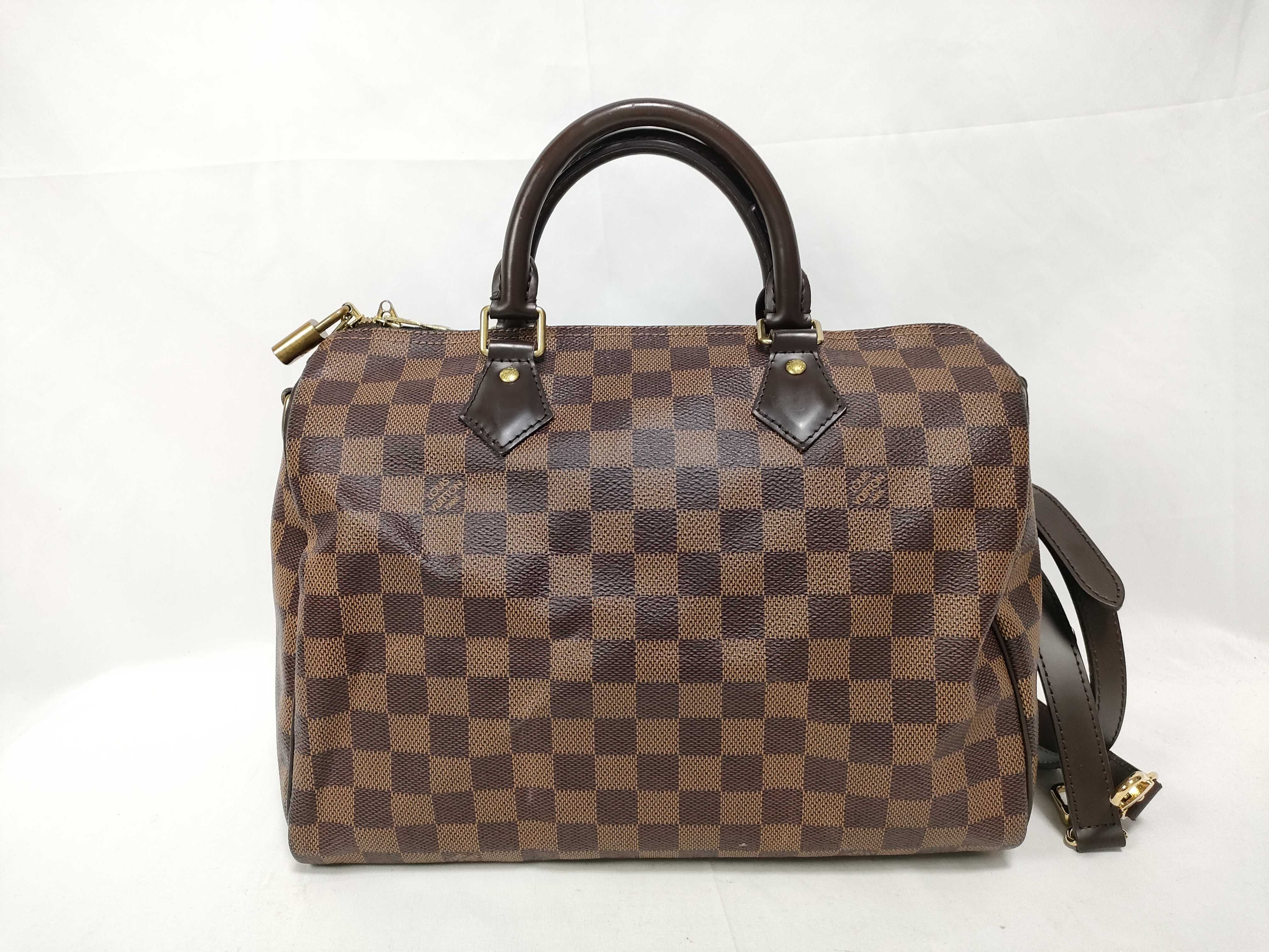 Damier Ebene Speedy Bandoulière 30 N40590 Handbag