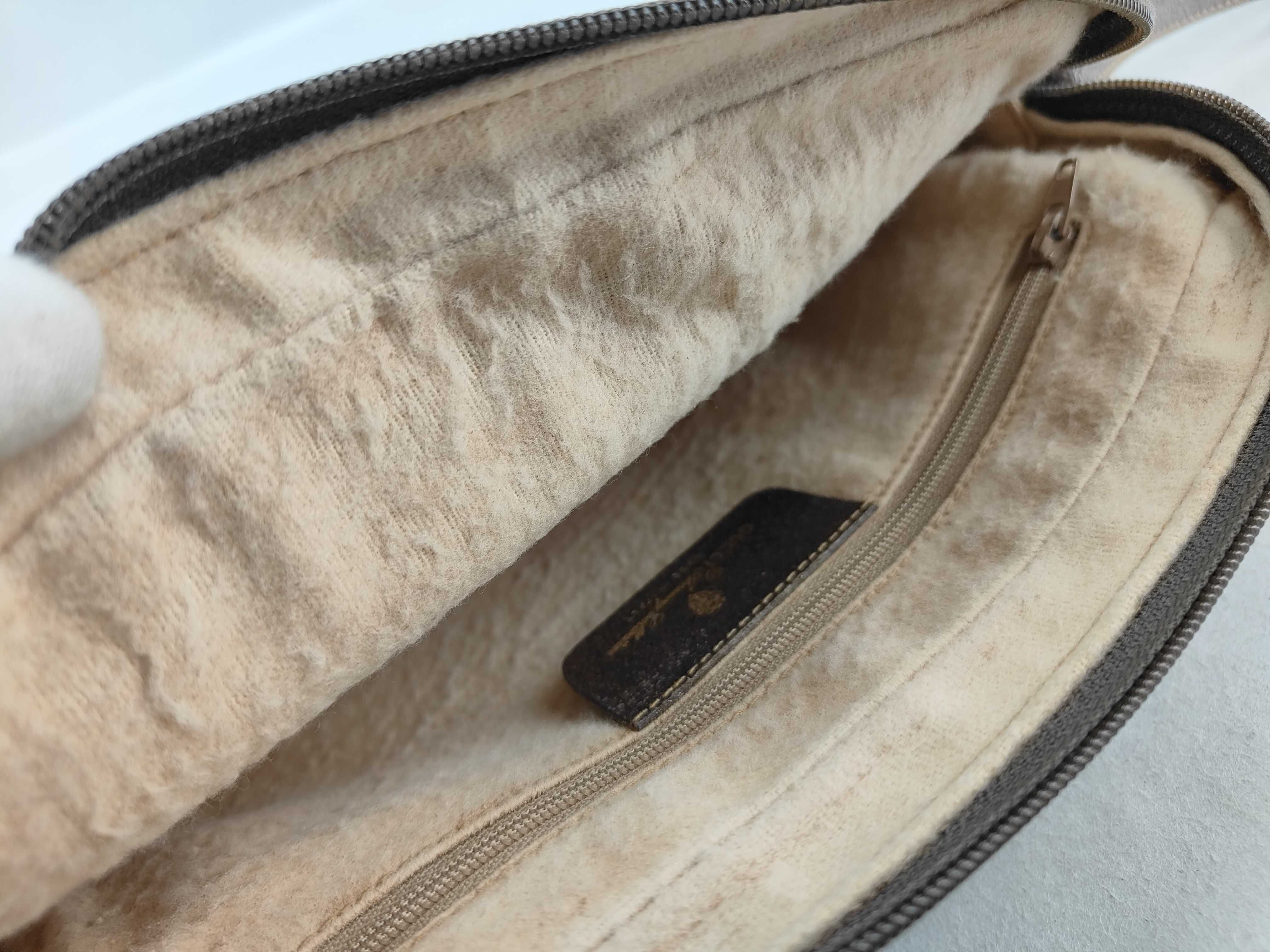GG Supreme Gucci 56 01 052 GG Supreme Clutch Bag PVC Leather Brown Clutch Bag — view 13
