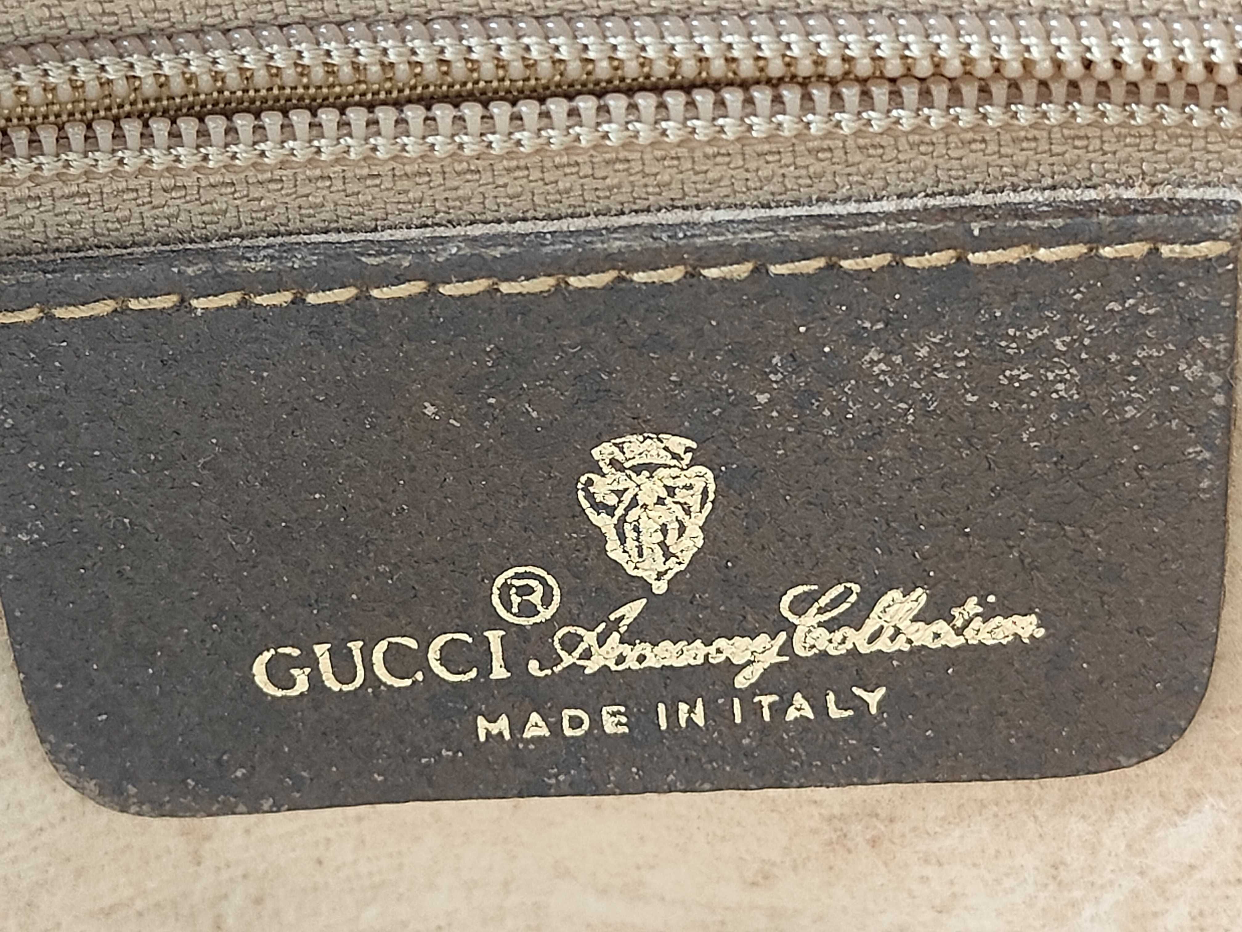 GG Supreme Gucci 56 01 052 GG Supreme Clutch Bag PVC Leather Brown Clutch Bag — view 10