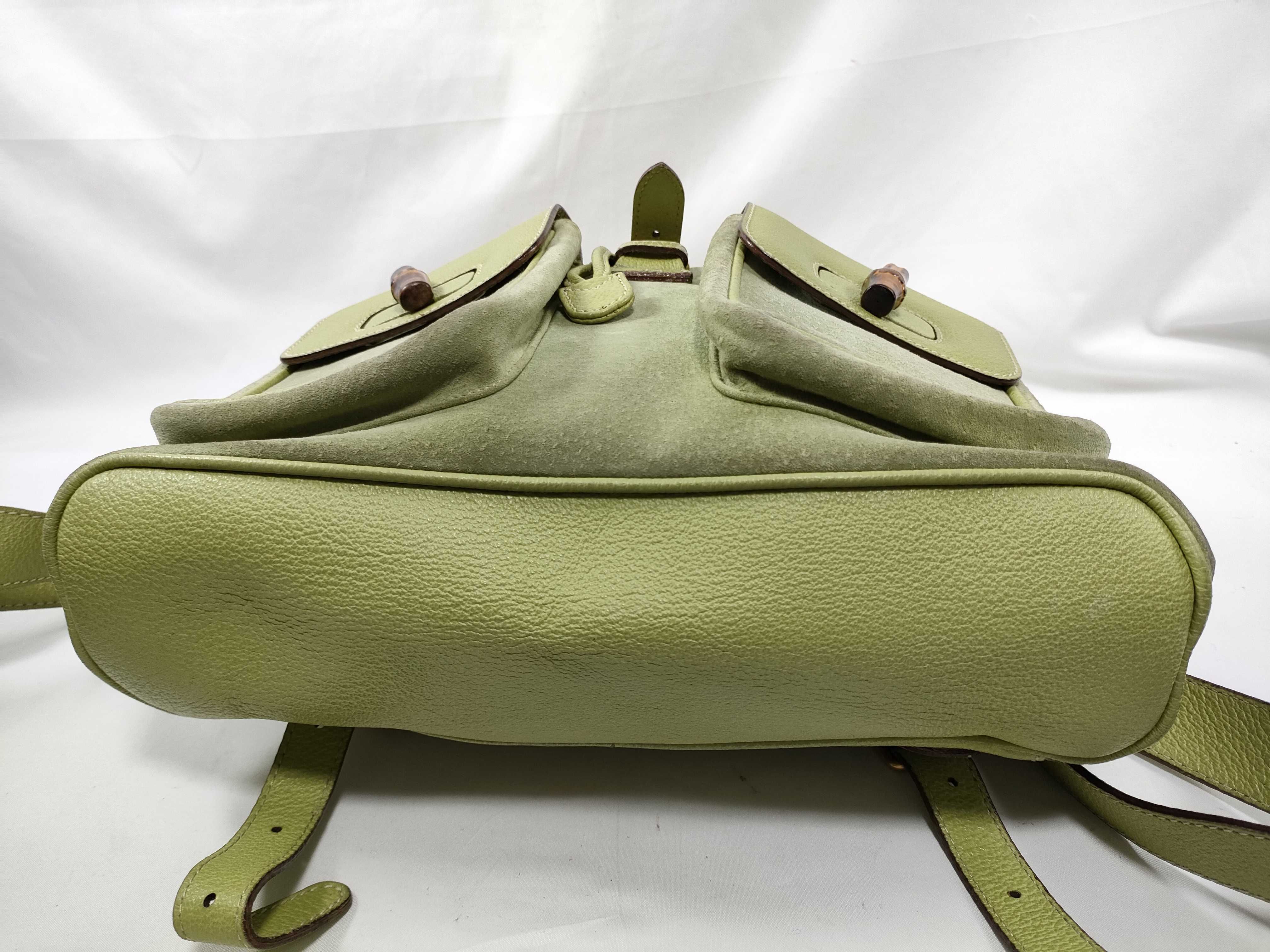 Bamboo Backpack (Bamboo/Suede/Green/003-2058-0016) — view 5