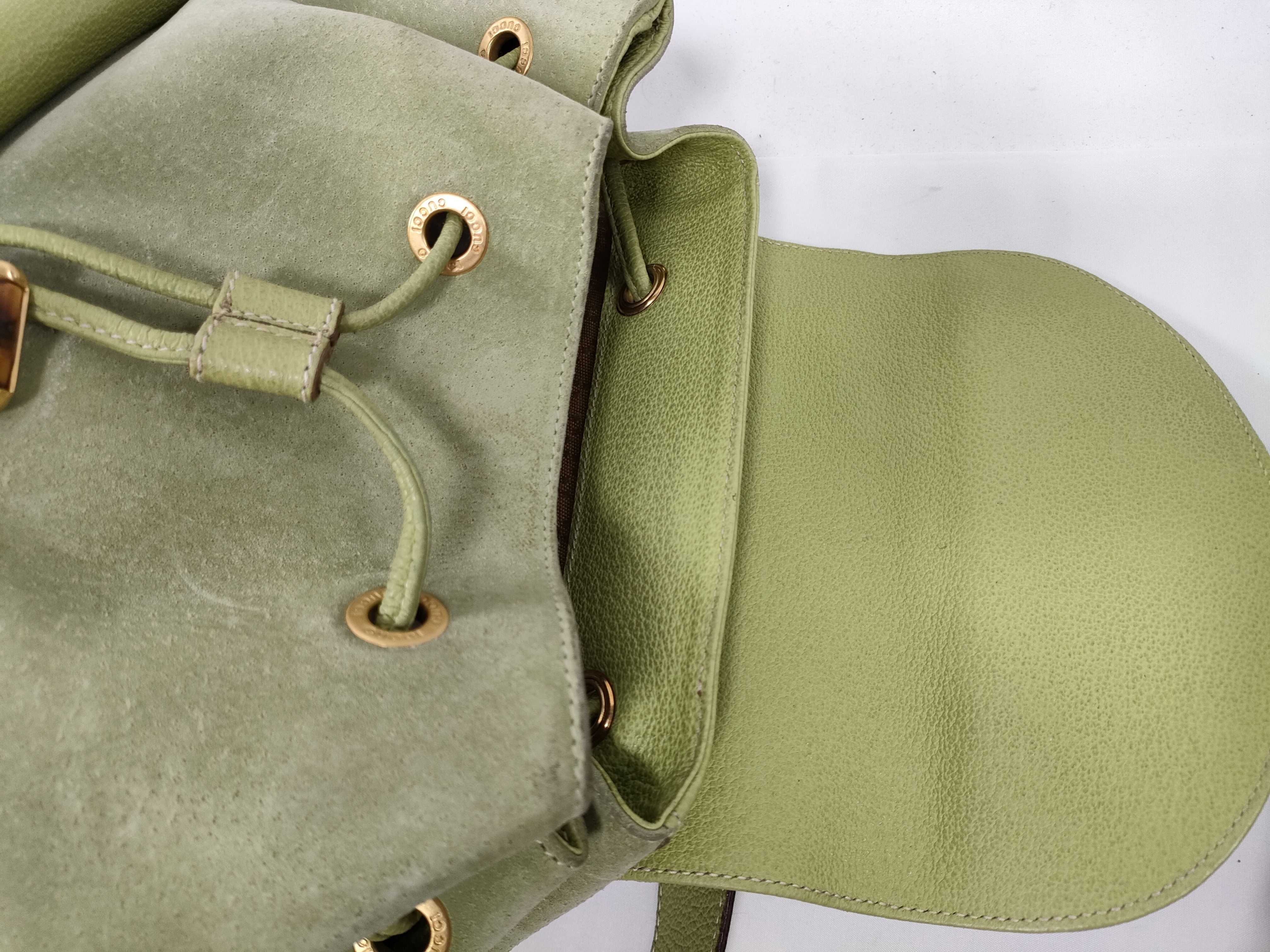 Bamboo Backpack (Bamboo/Suede/Green/003-2058-0016) — view 7