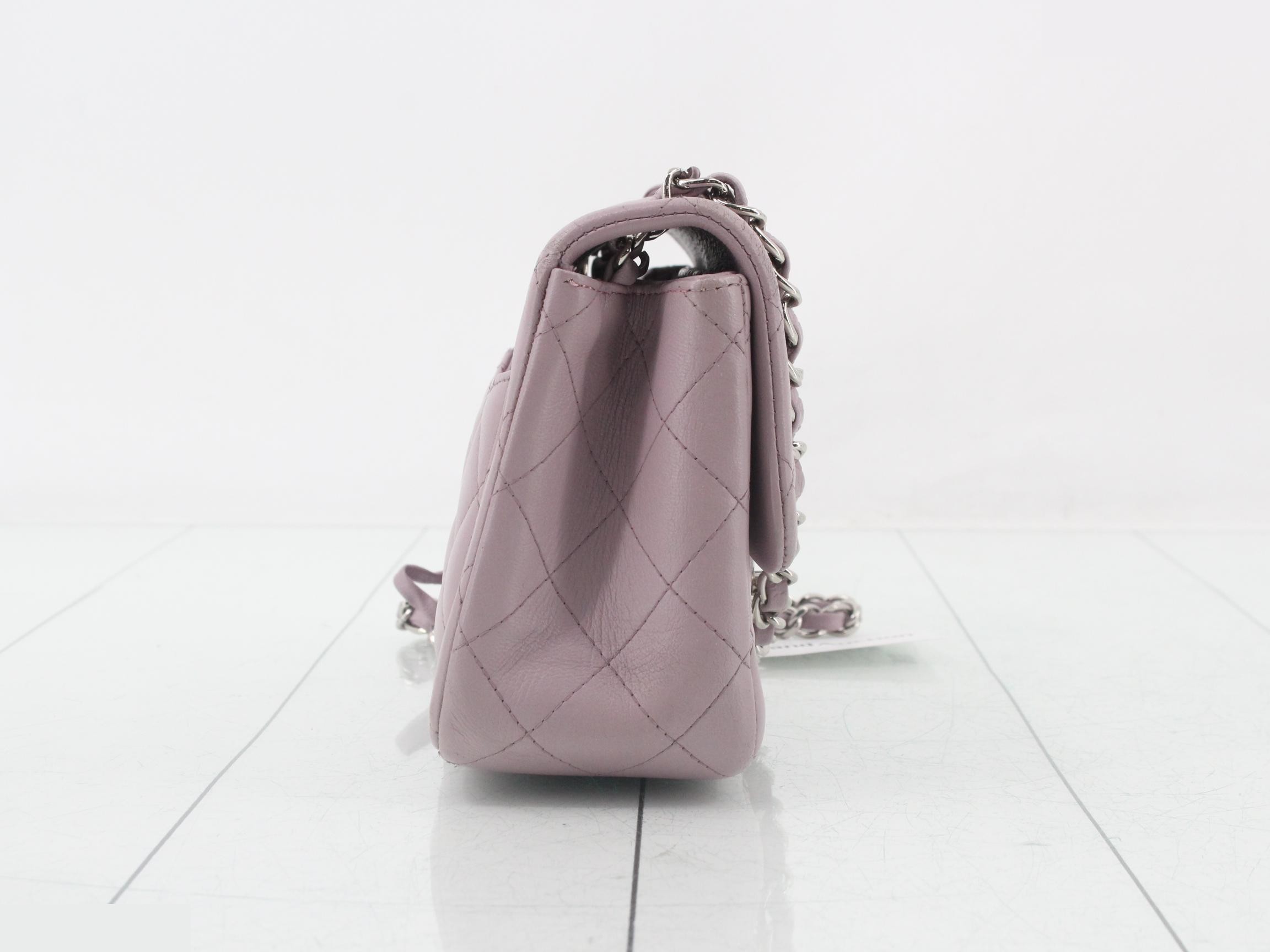 Matelassé Lambskin Shoulder Bag — view 4