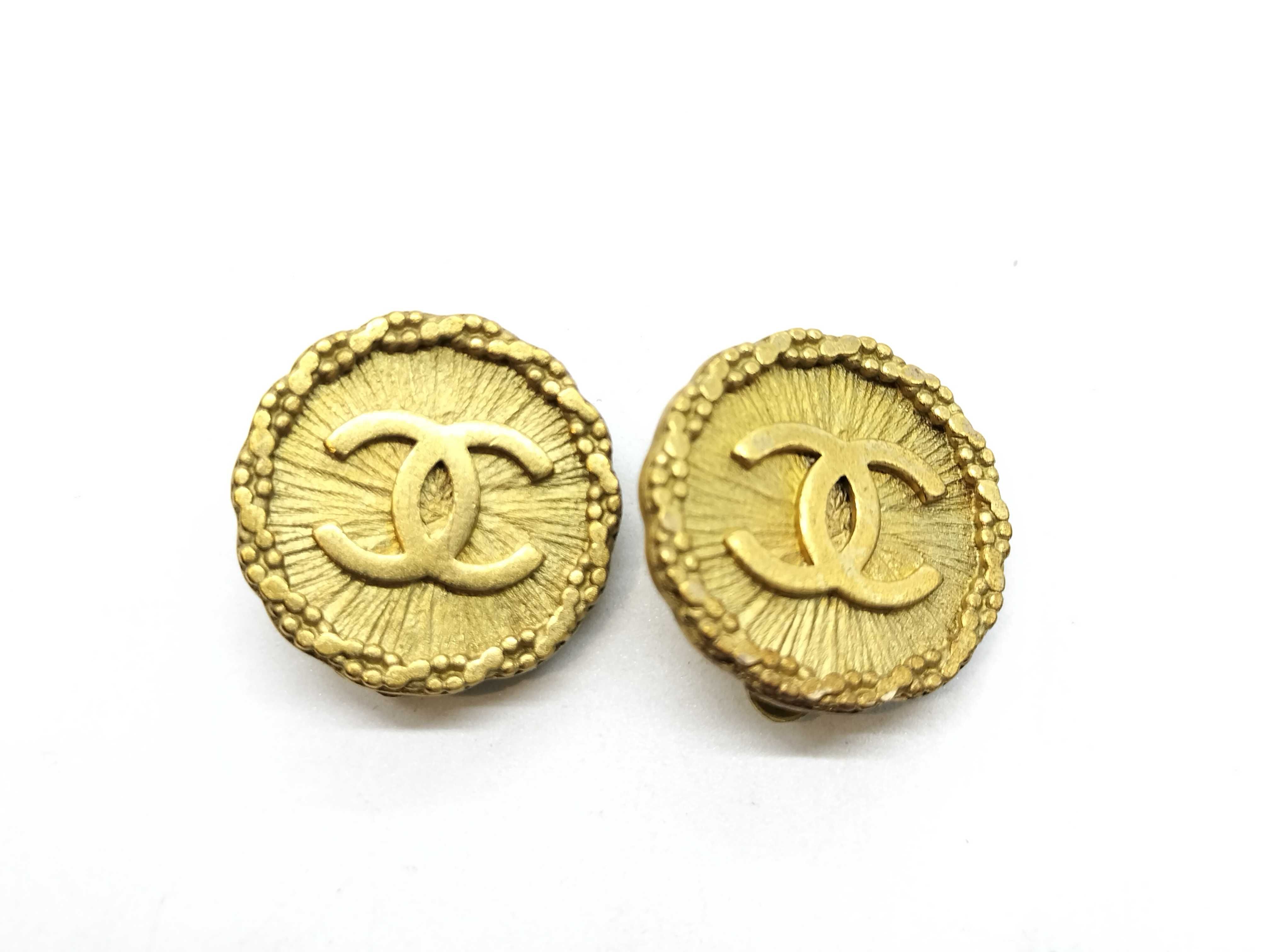 Coco Mark Gold Earrings 94*A Earrings