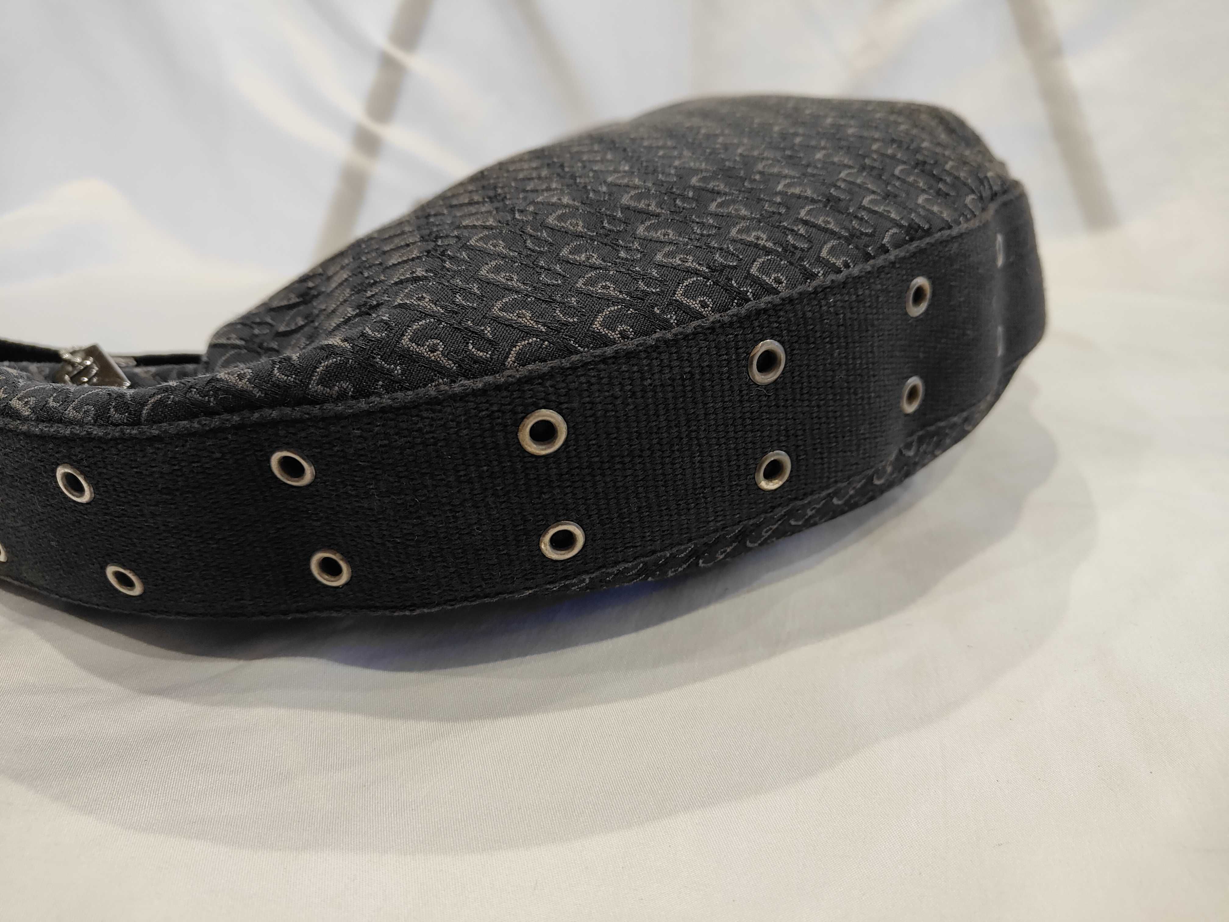 Canvas Leather Shoulder Bag — view 4