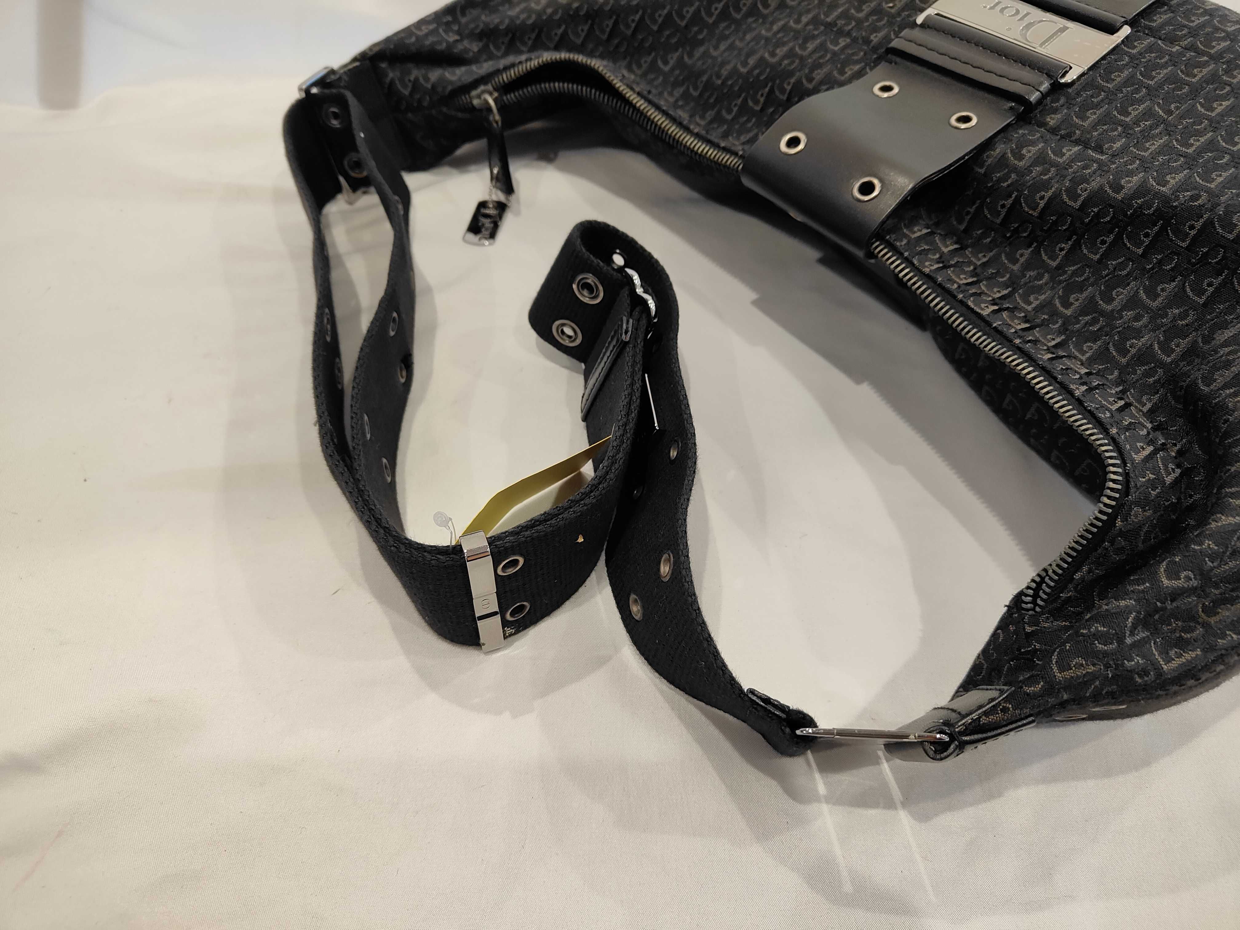 Canvas Leather Shoulder Bag — view 6