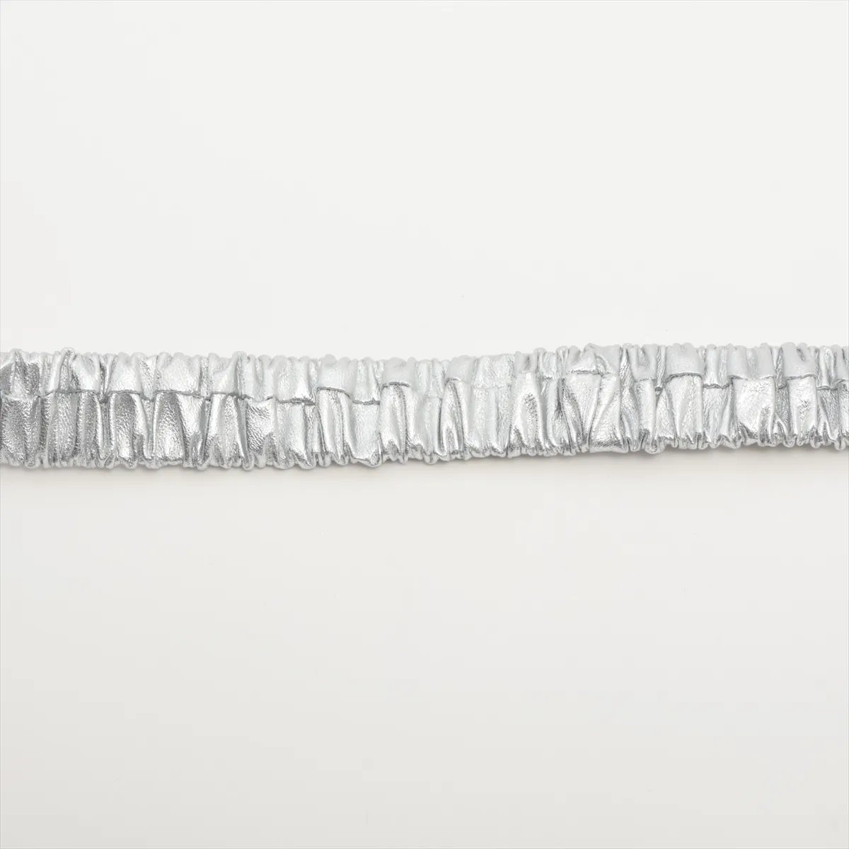 Cocomark A23C Belt 70 Leather Silver Thread — view 4