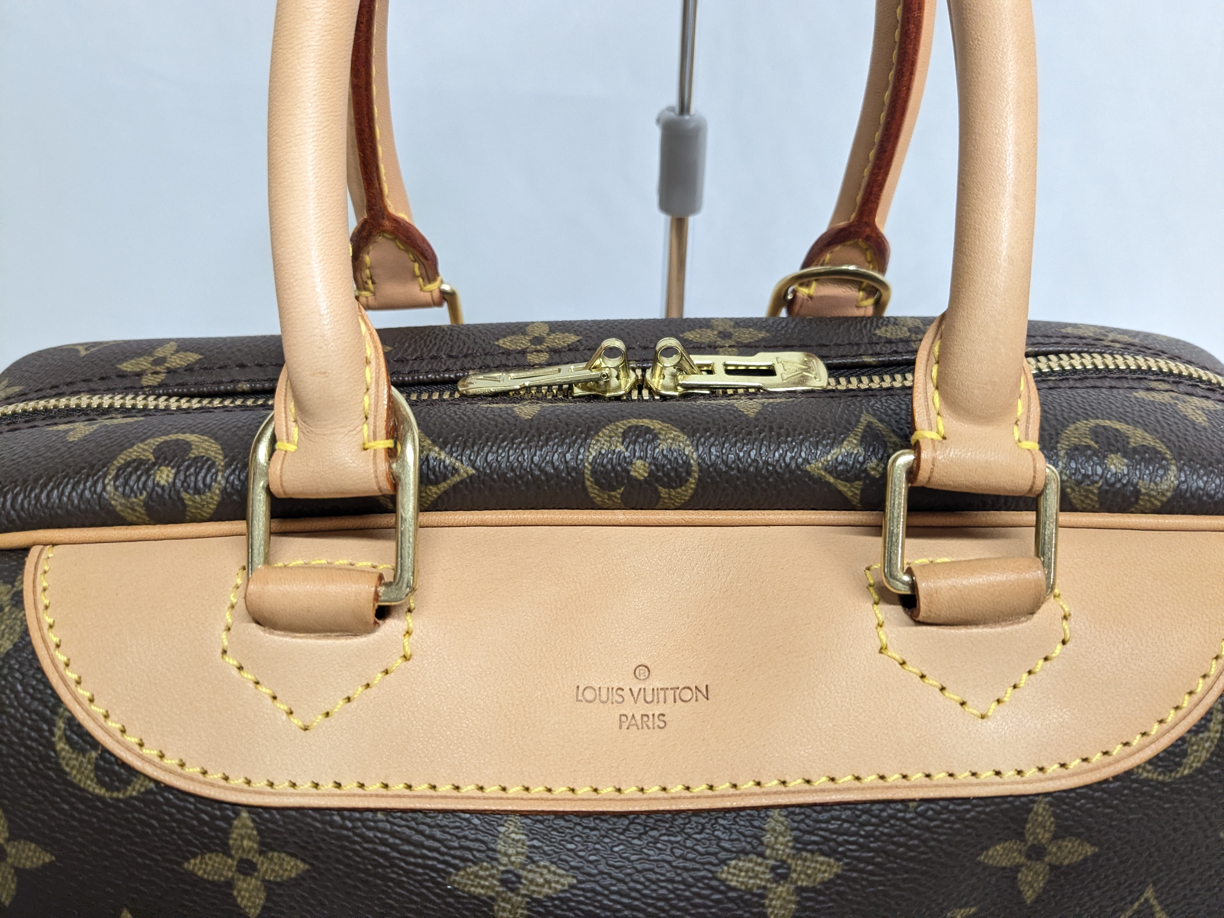 LV Monogram Deauville Handbag — view 6