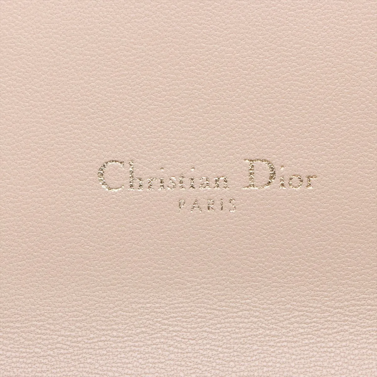 Cannage Caro Leather Chain Wallet Beige — view 10