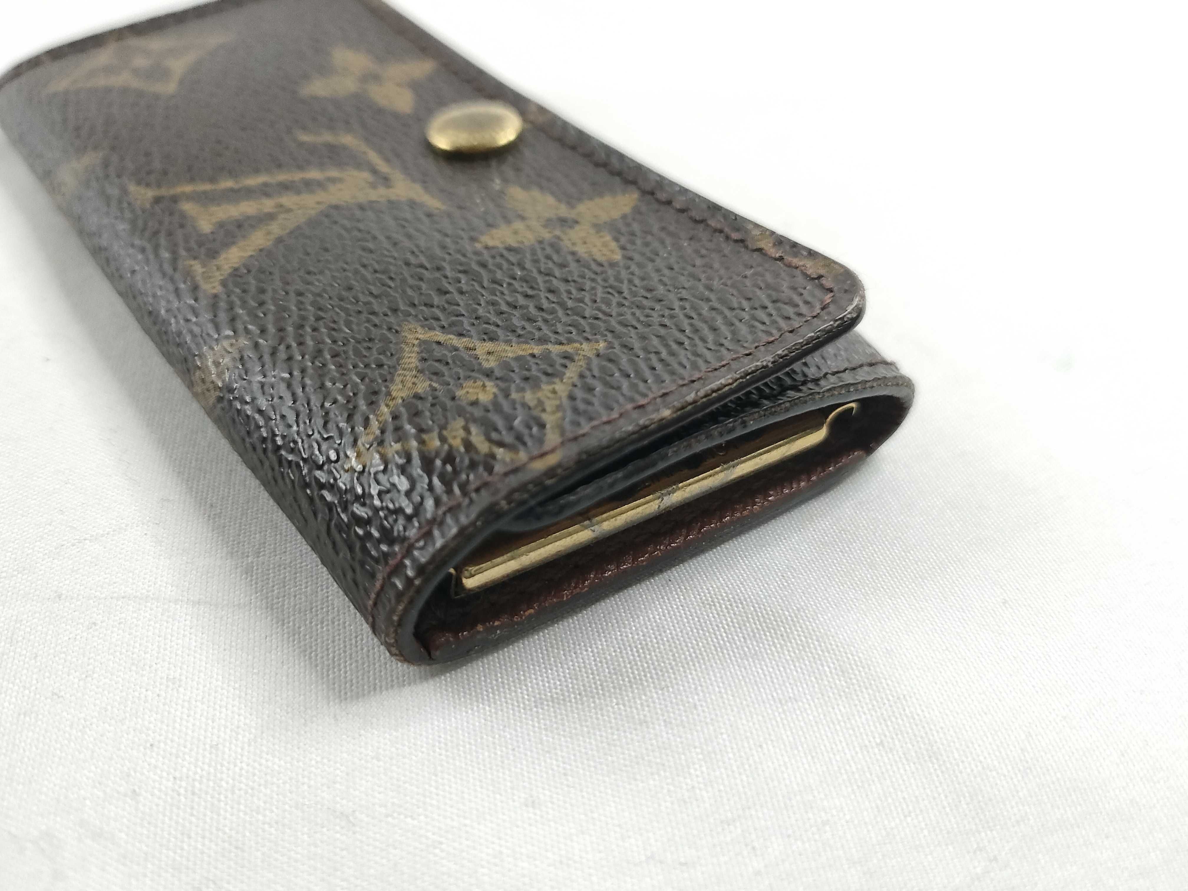 Monogram Vuitton M62631 Multicles 4 Key Case Monogram Canvas Brown Key Case — view 3