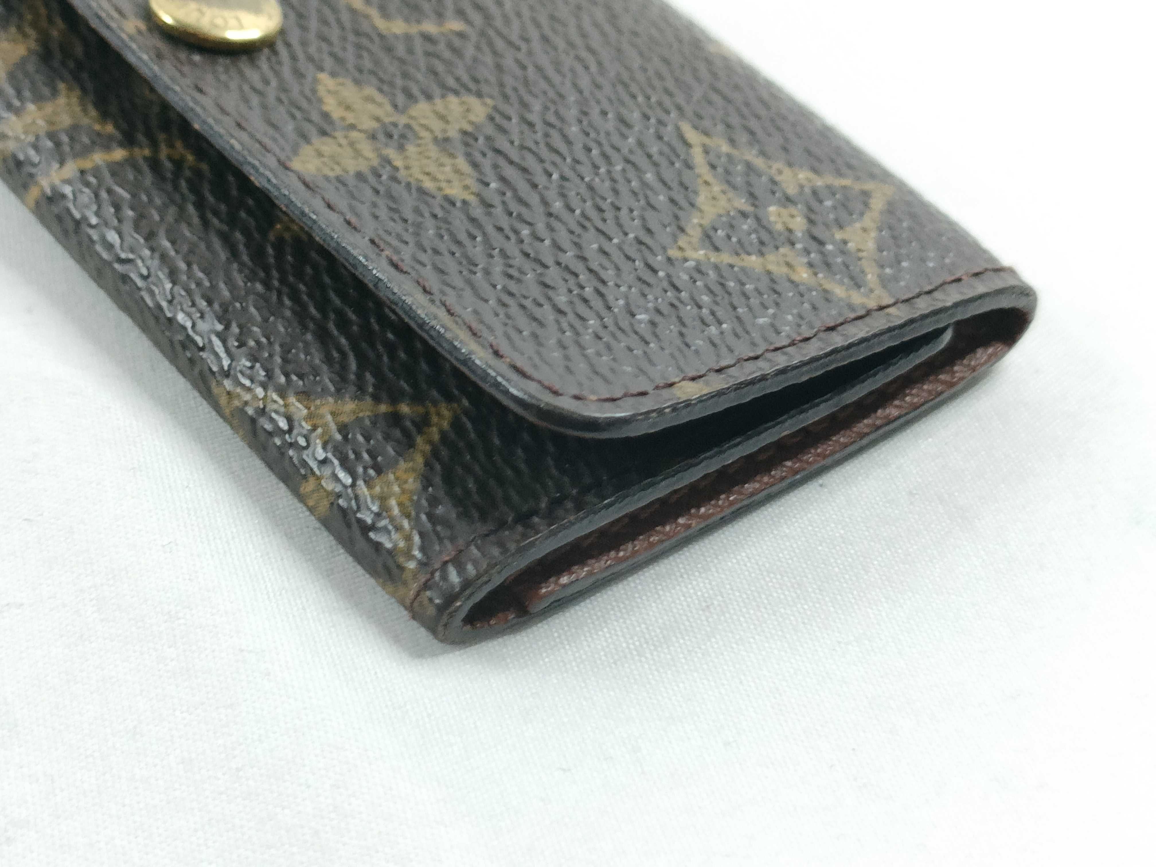 Monogram Vuitton M62631 Multicles 4 Key Case Monogram Canvas Brown Key Case — view 4