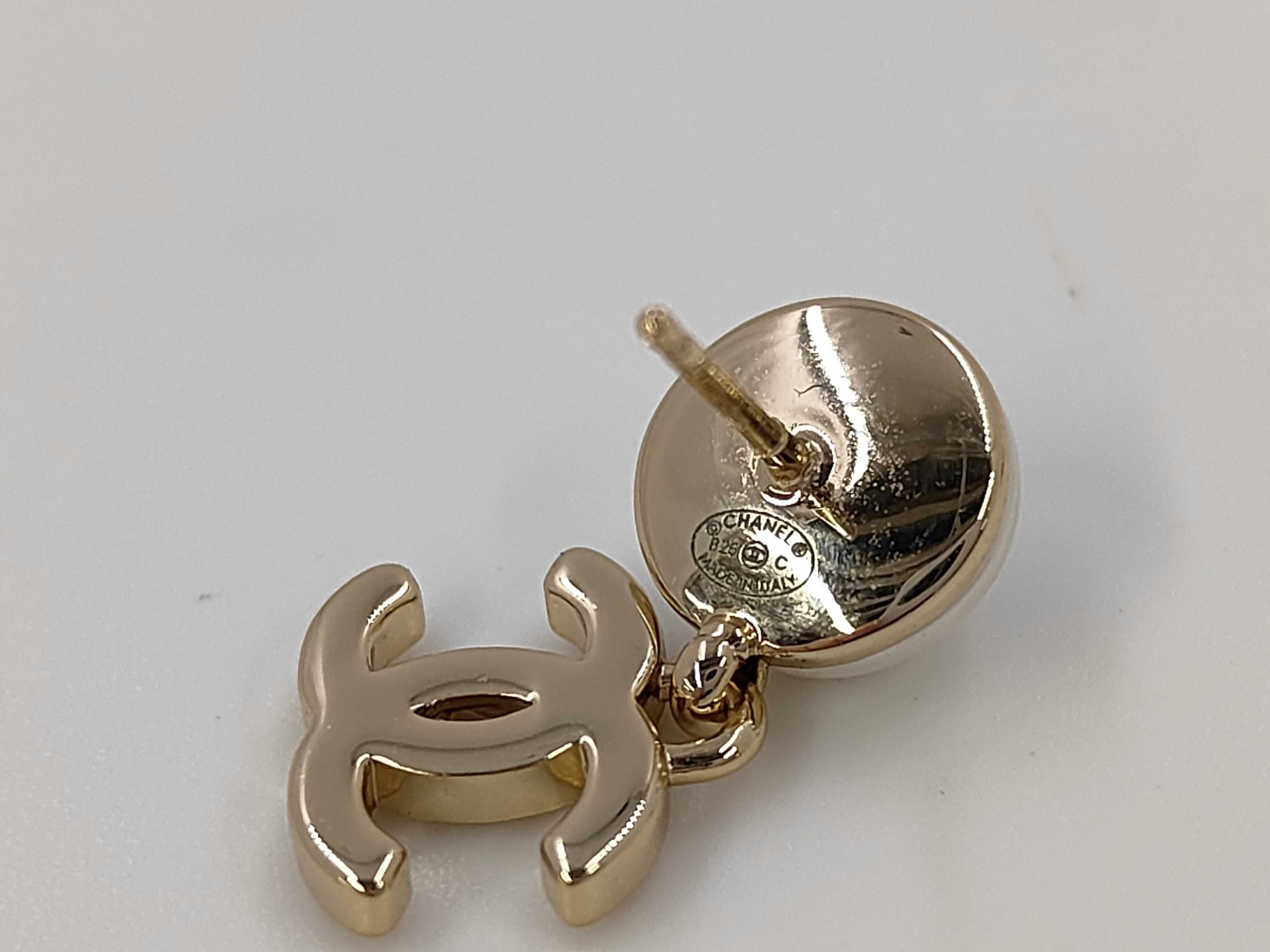 Pearl-like Earrings, GP Earrings — view 4
