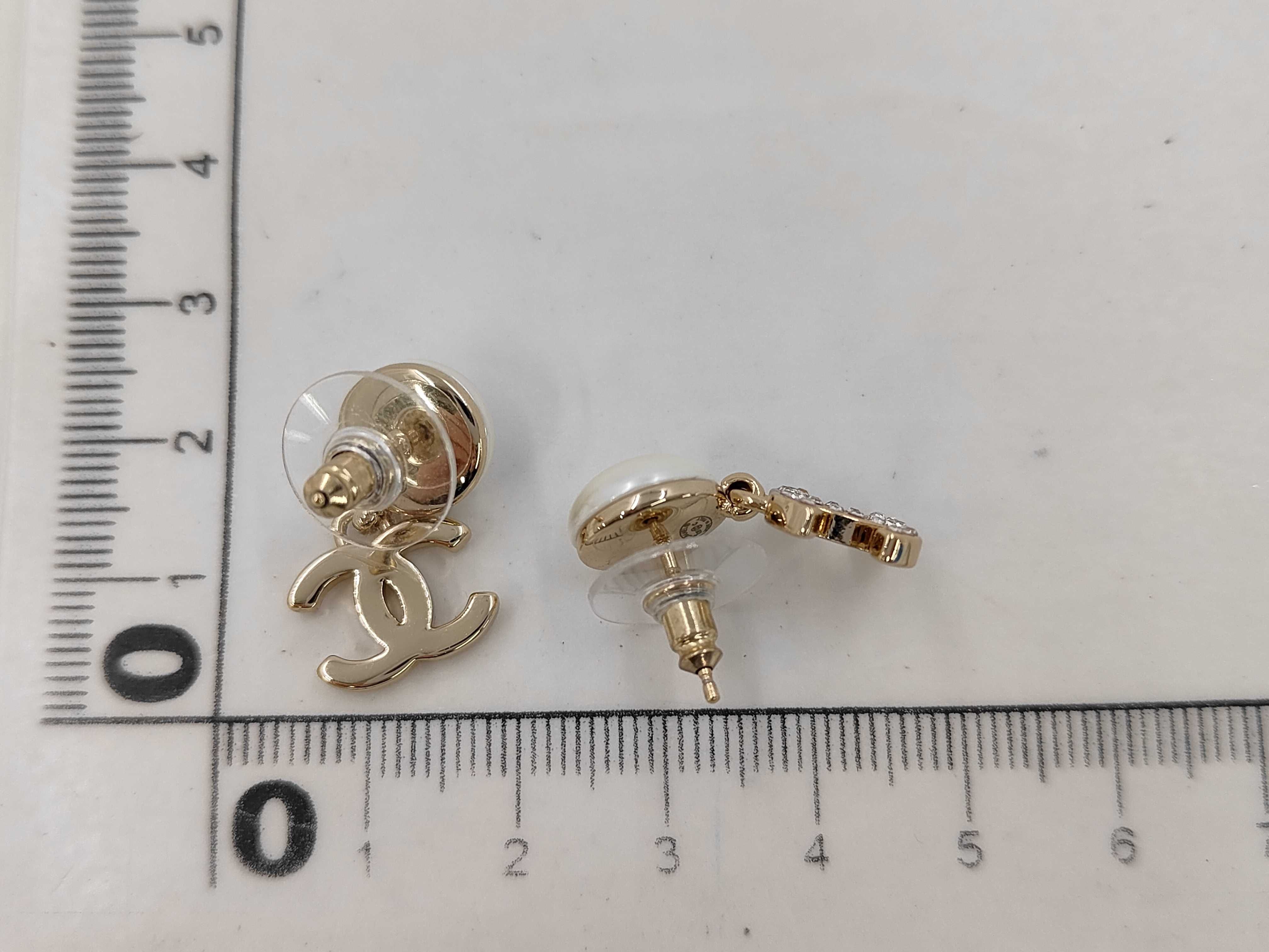 Pearl-like Earrings, GP Earrings — view 5