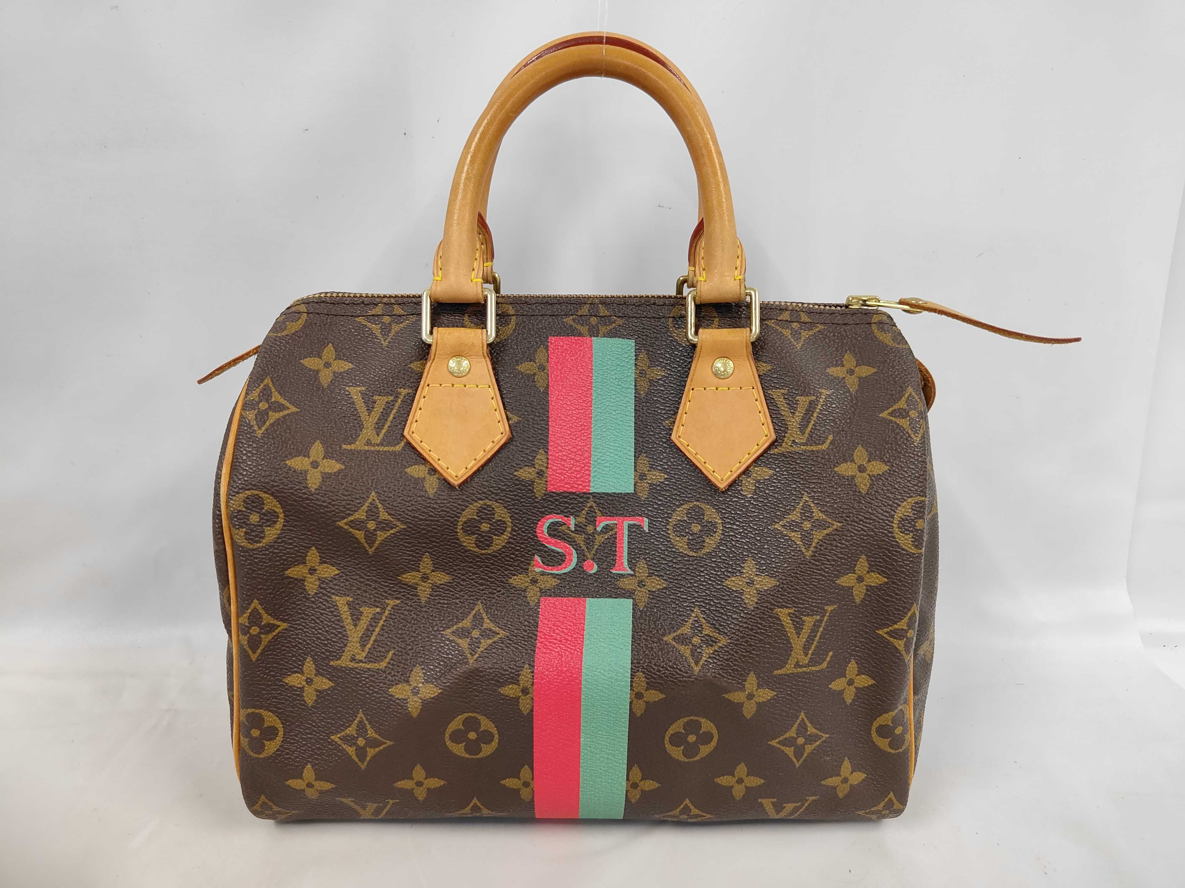 Monogram Speedy Bandoulière 25 My LV Heritage DU4059 Handbag