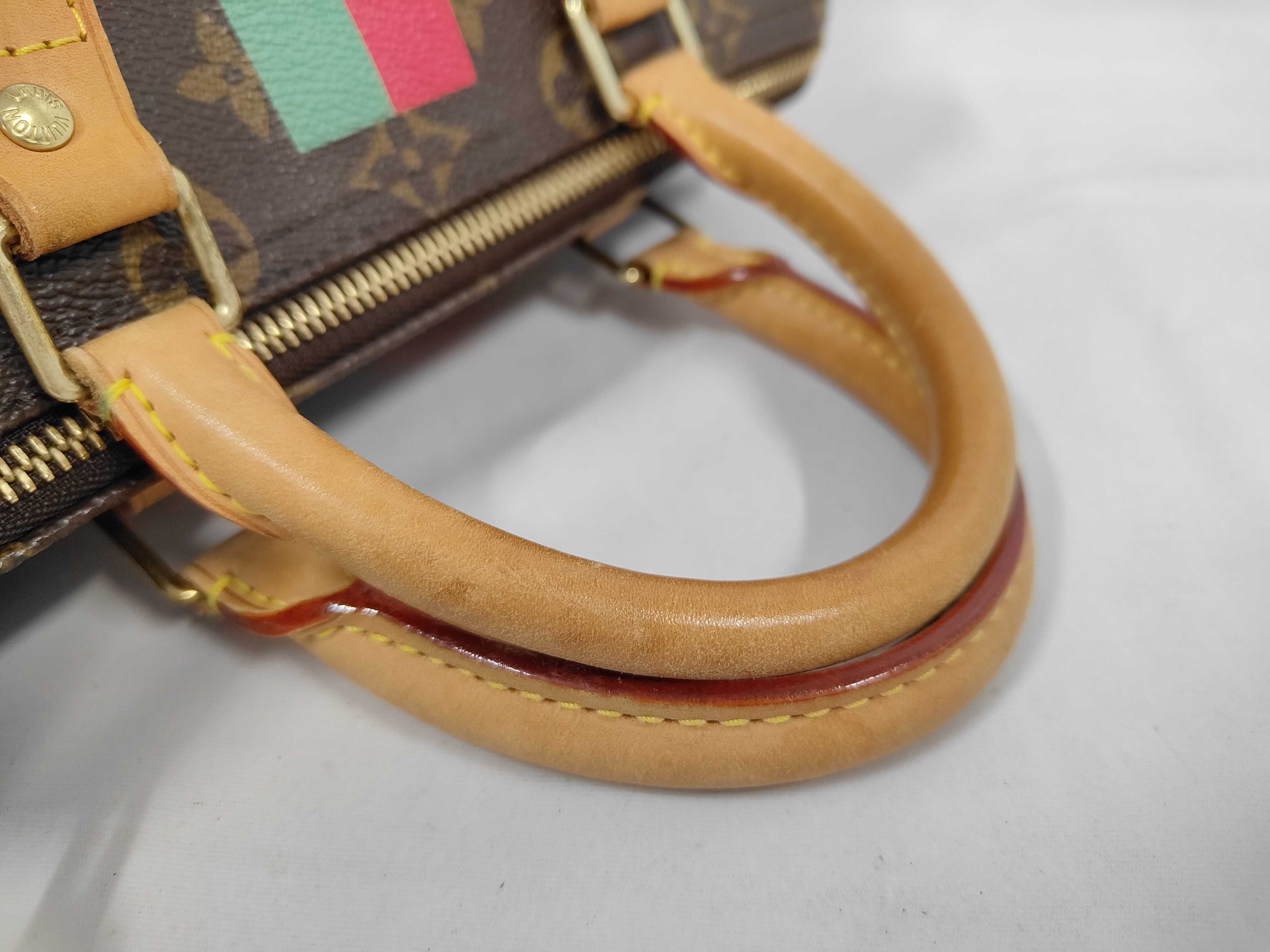 Monogram Speedy Bandoulière 25 My LV Heritage DU4059 Handbag — view 5