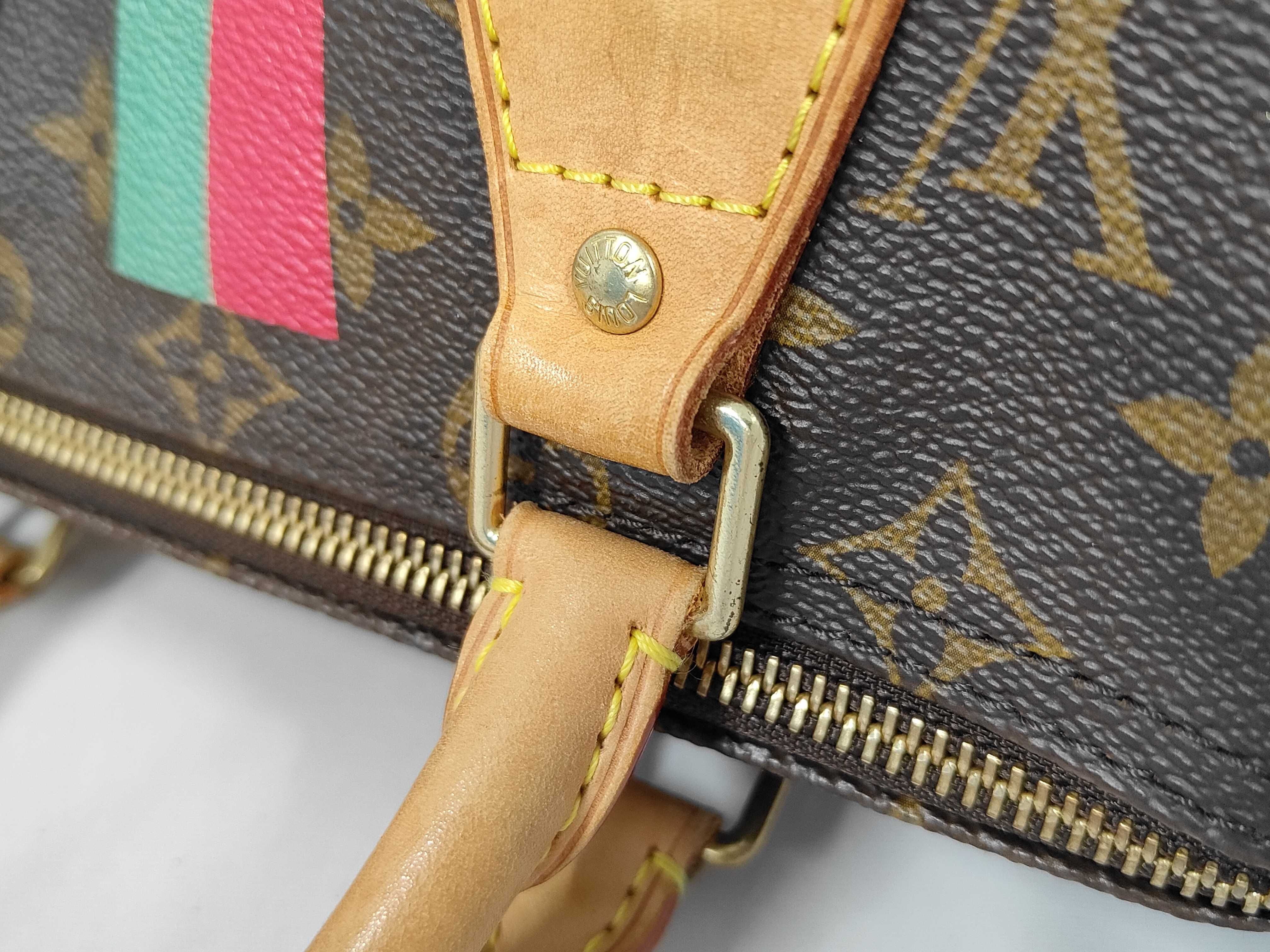 Monogram Speedy Bandoulière 25 My LV Heritage DU4059 Handbag — view 6