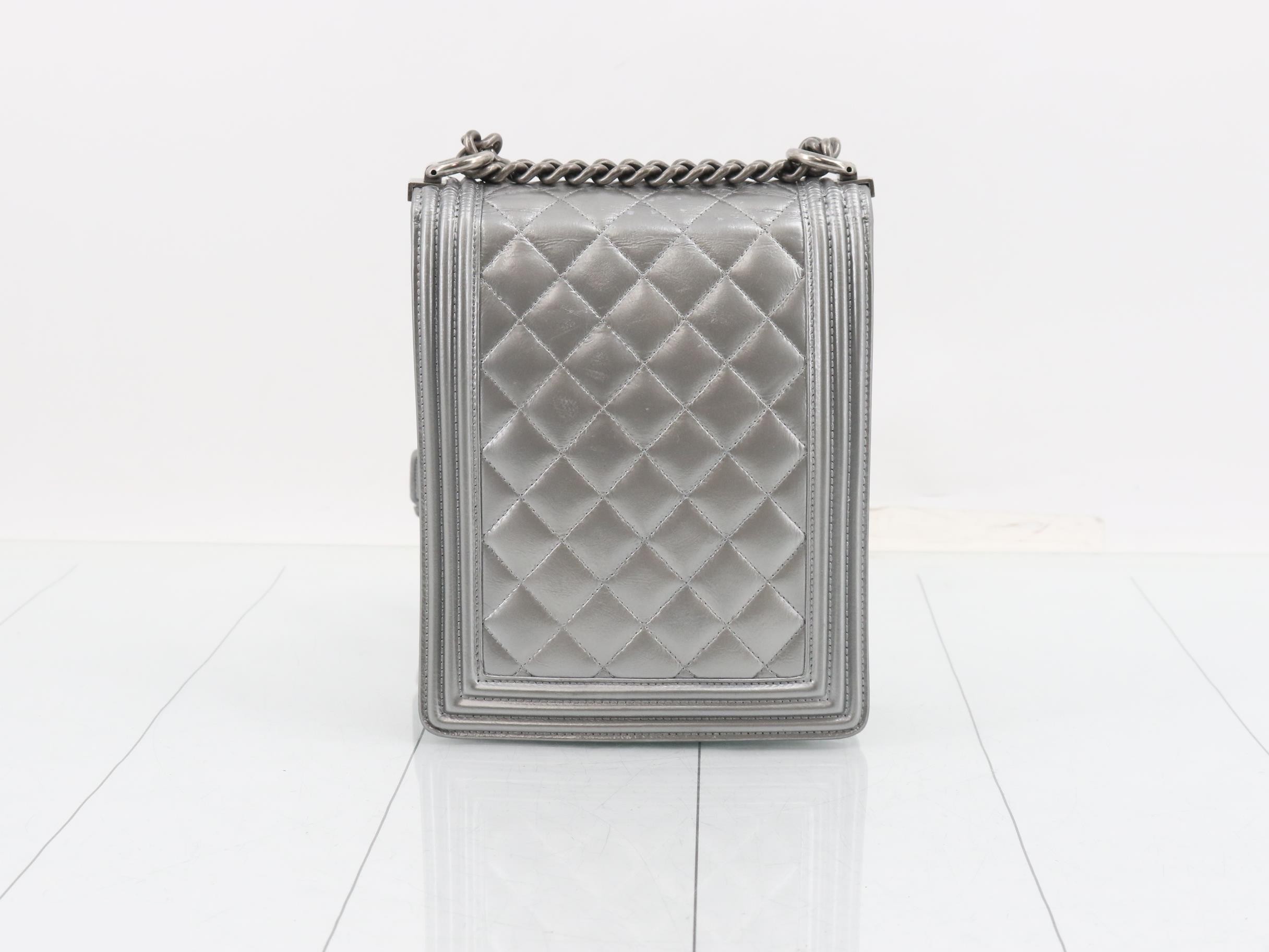 Boy Chanel Matelassé Shoulder Bag — view 2
