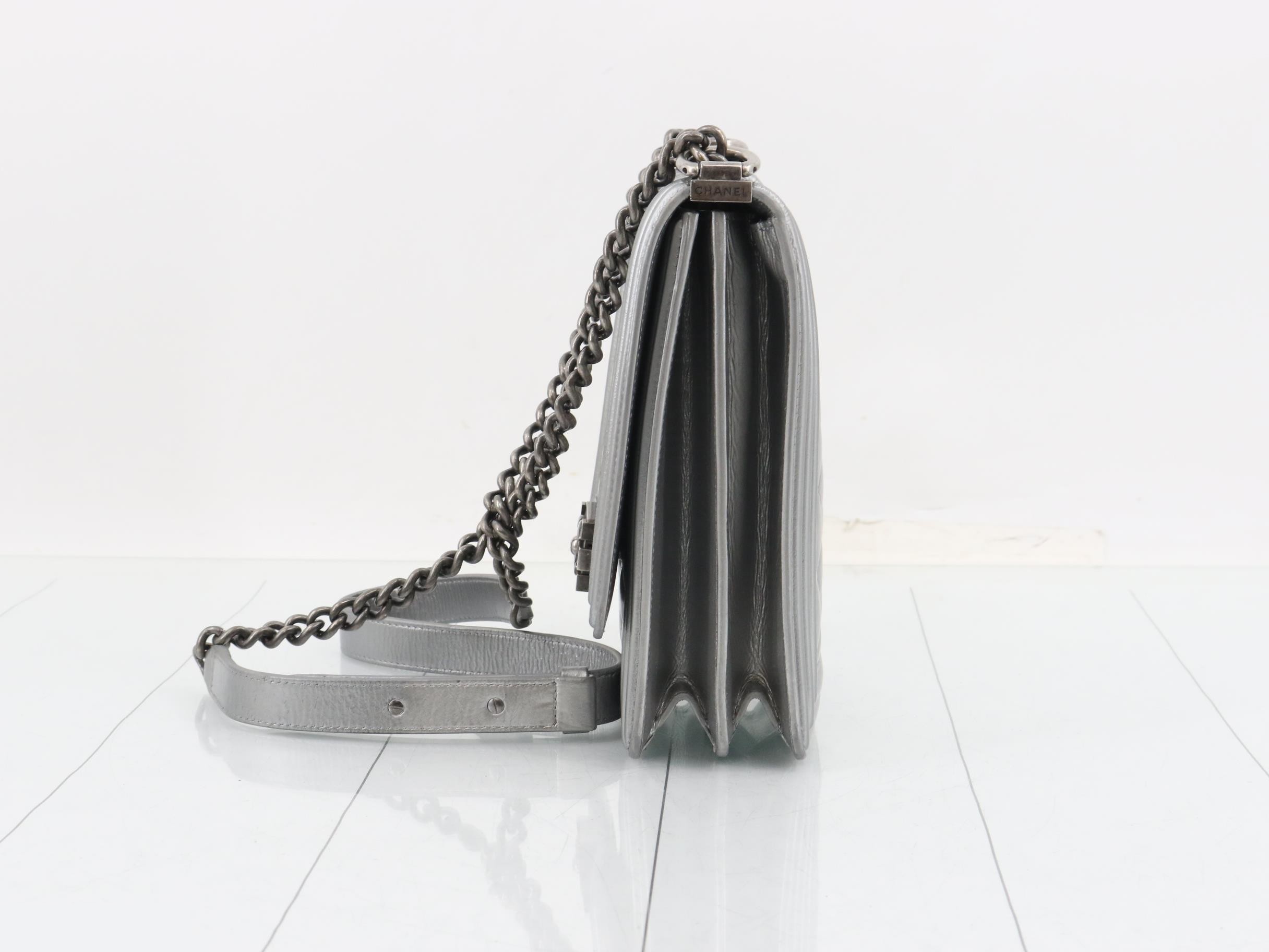 Boy Chanel Matelassé Shoulder Bag — view 3
