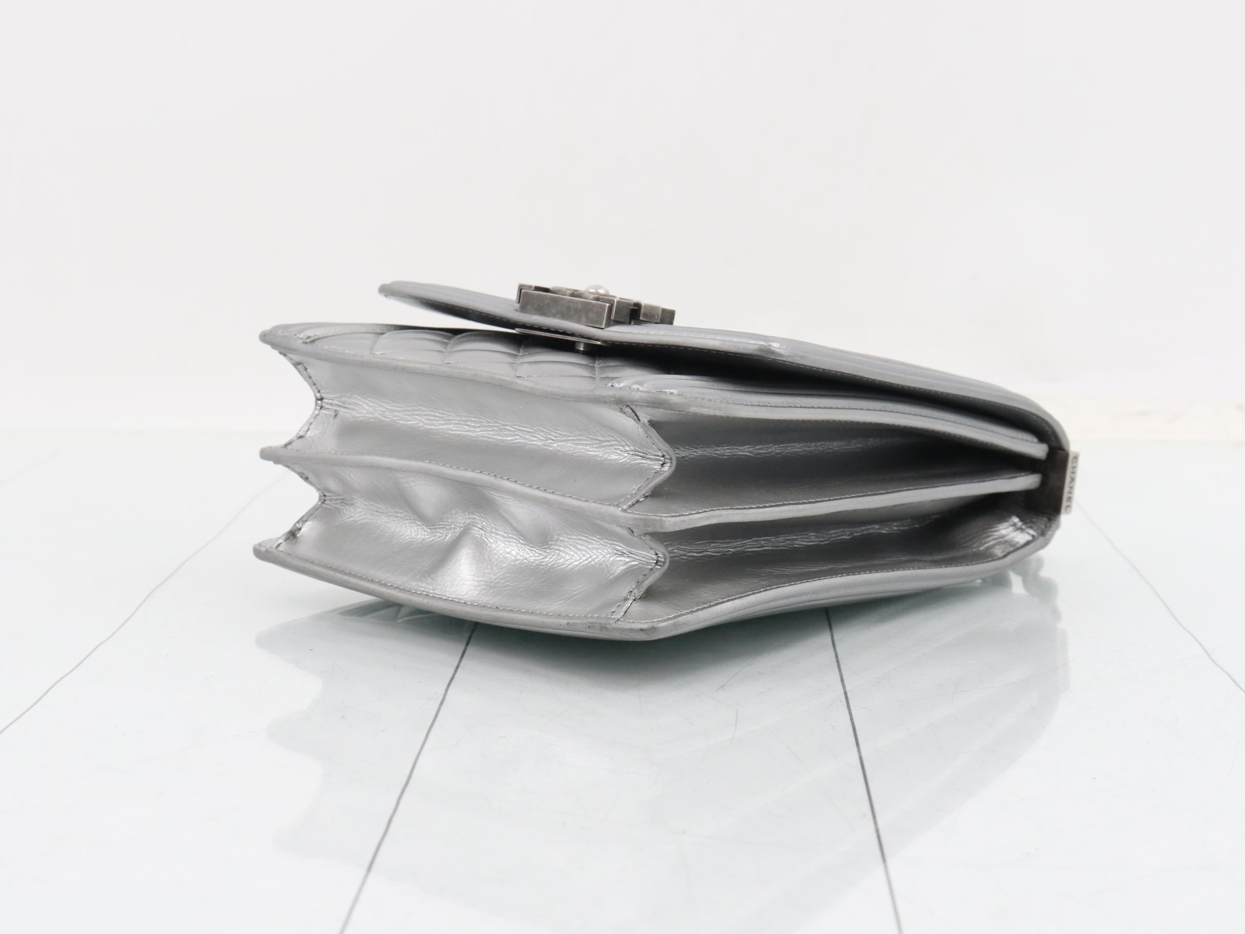 Boy Chanel Matelassé Shoulder Bag — view 6