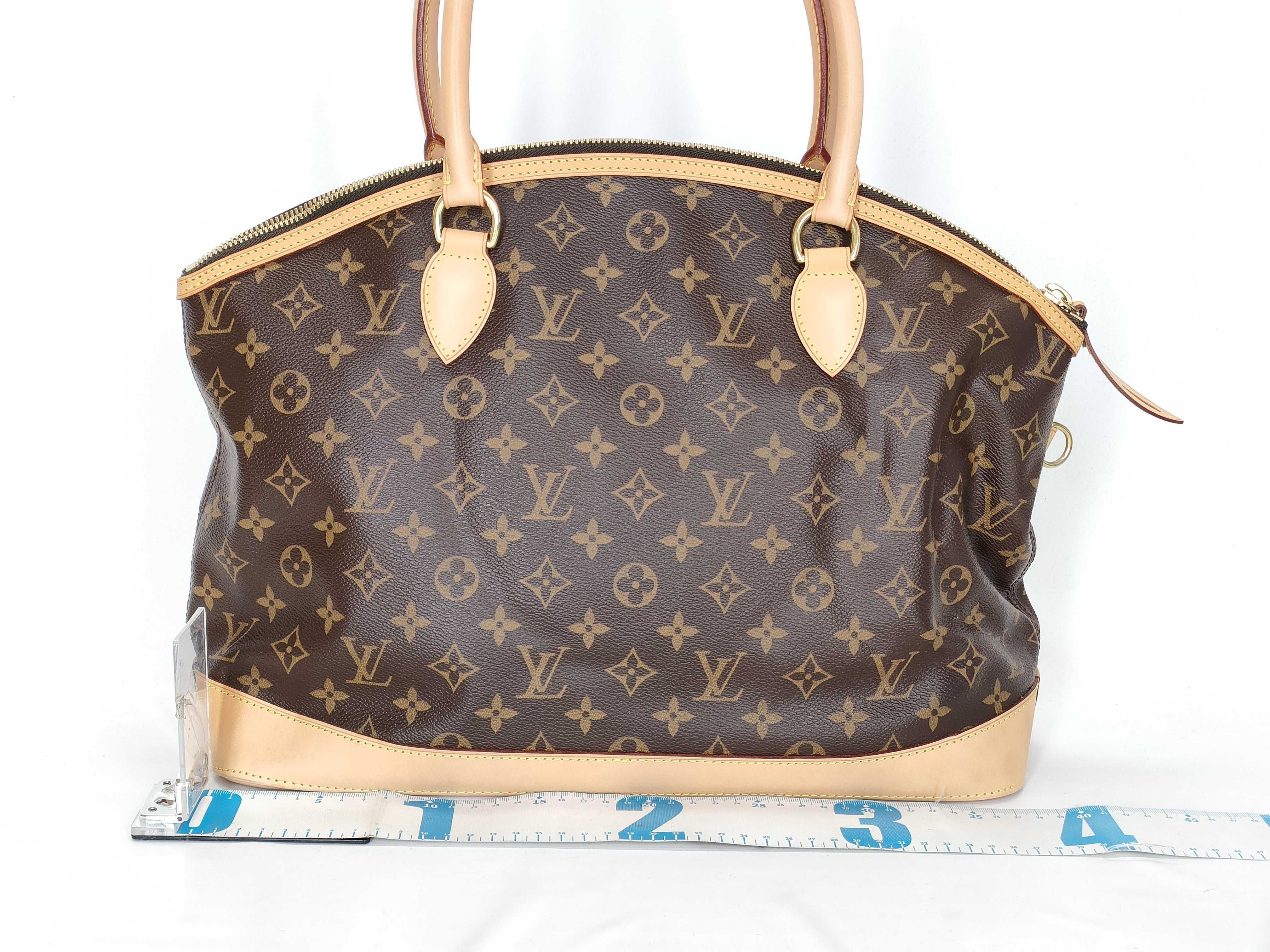 Monogram Louis Vuitton Brown Monogram M40104 Alockit Horizontal Handbag — view 2