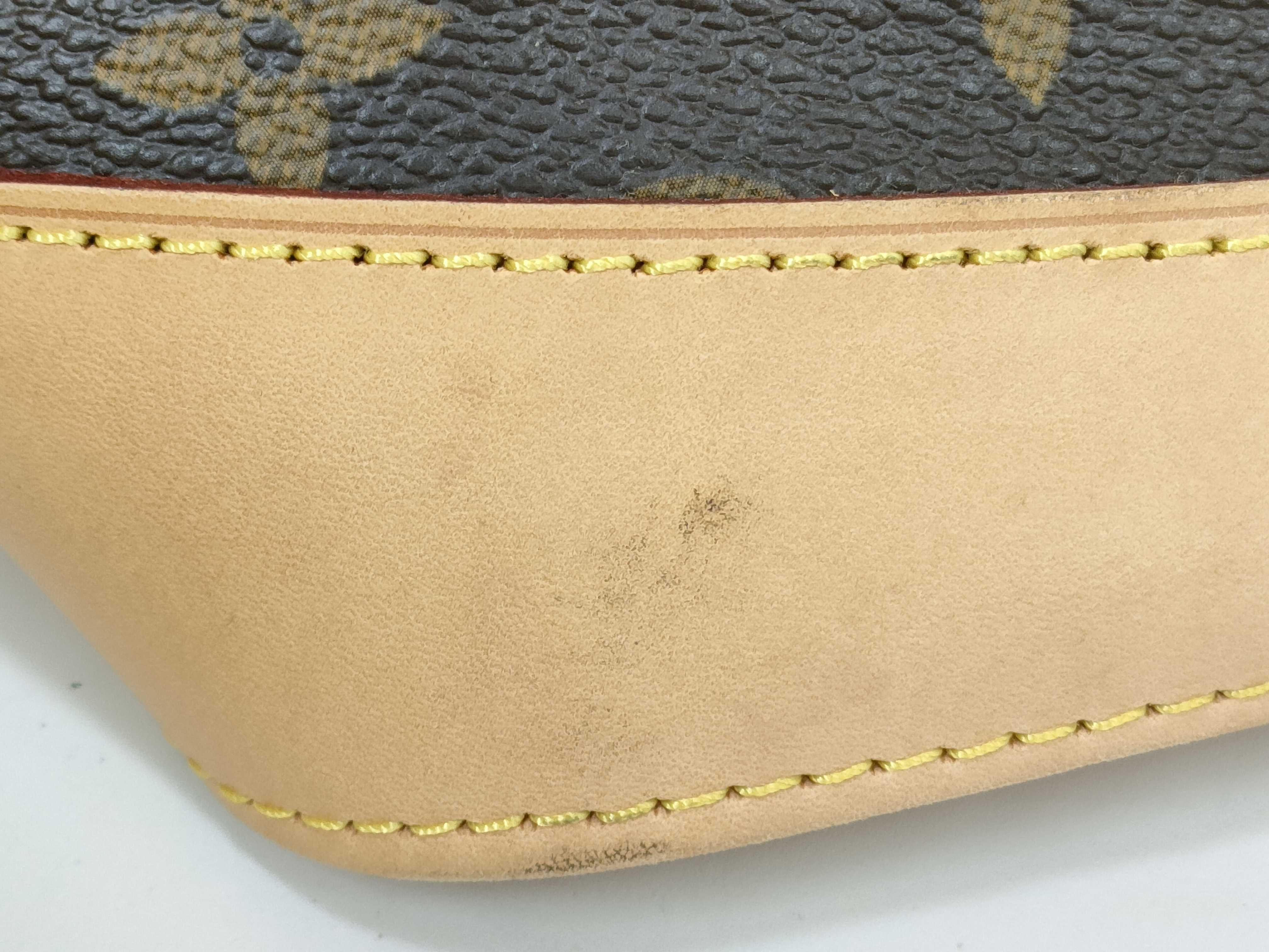 Monogram Louis Vuitton Brown Monogram M40104 Alockit Horizontal Handbag — view 14