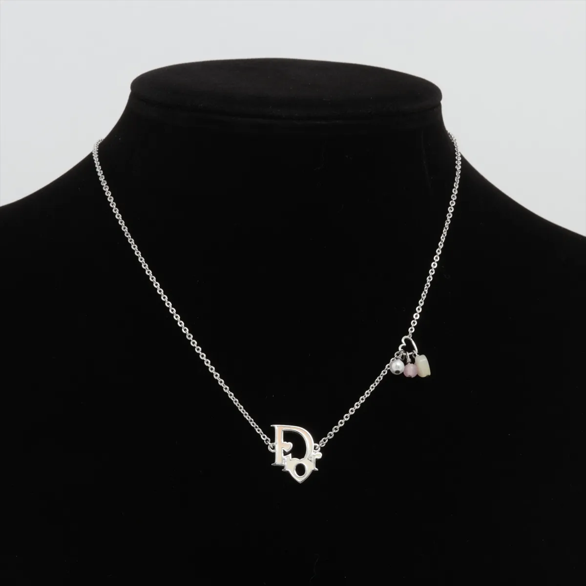 Logo Necklace GP Silver — view 5