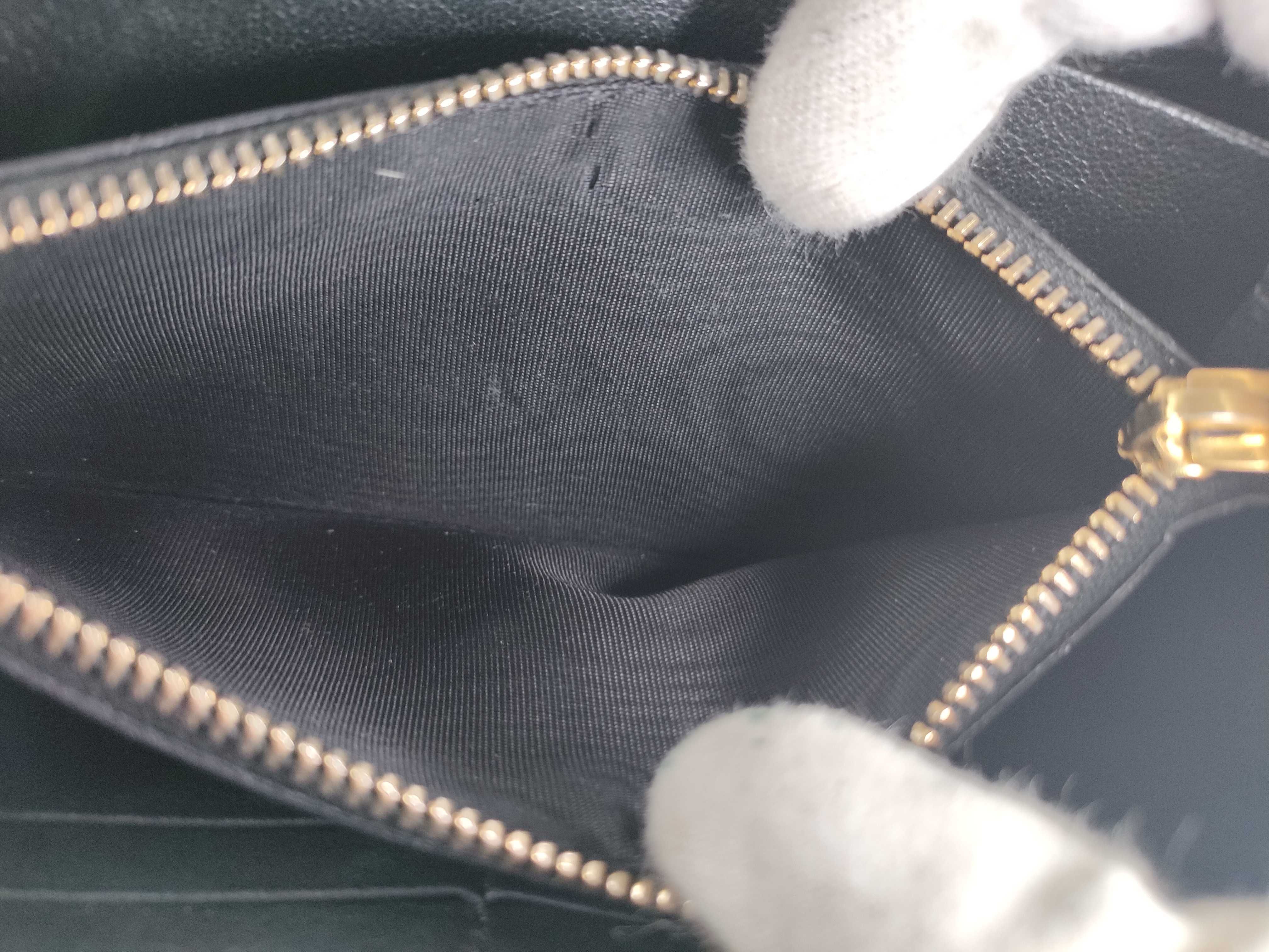 Long Wallet, Round Zip, Black Wallet — view 10
