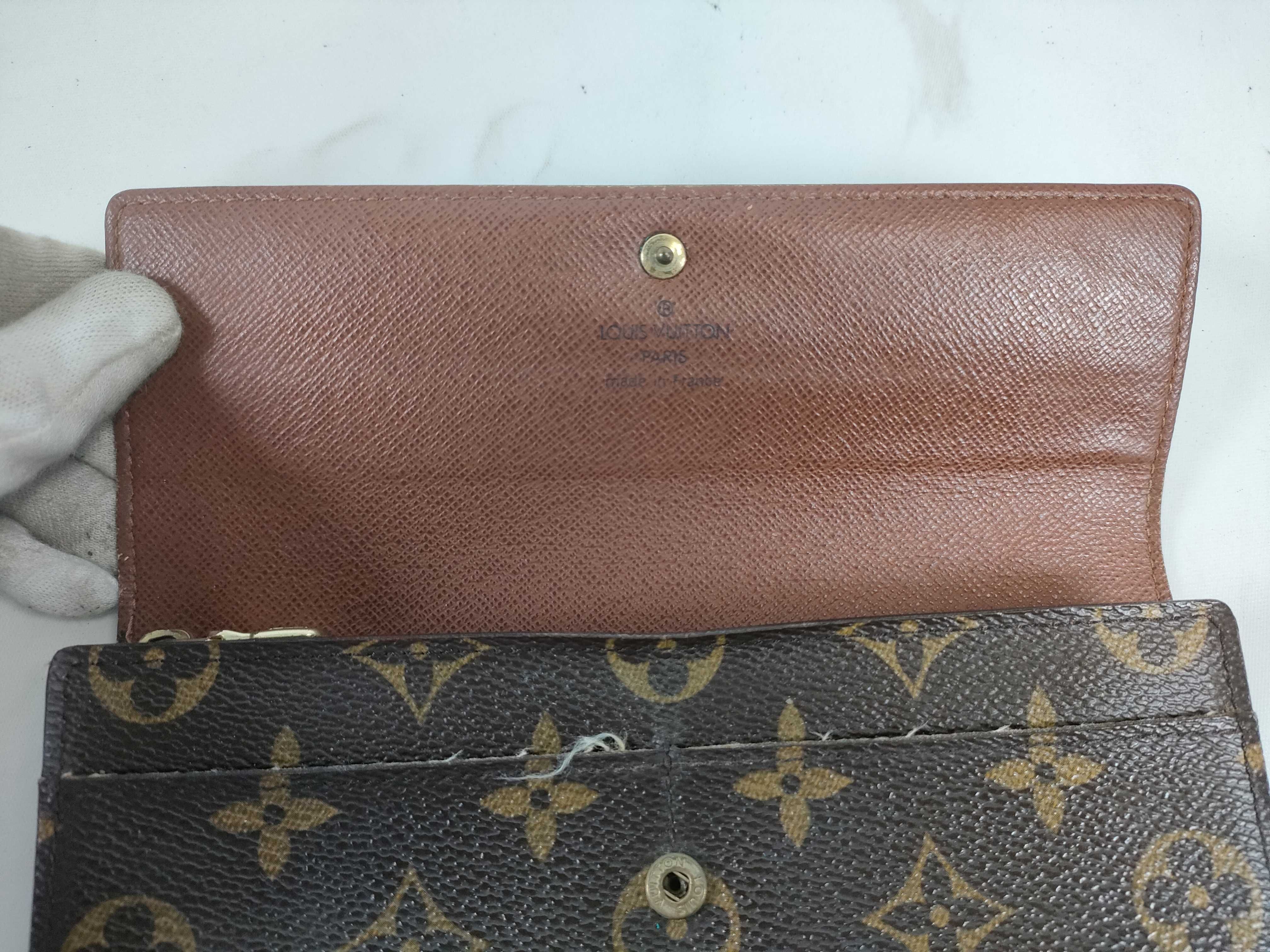 Monogram Portefeuille Sarah Wallet — view 10