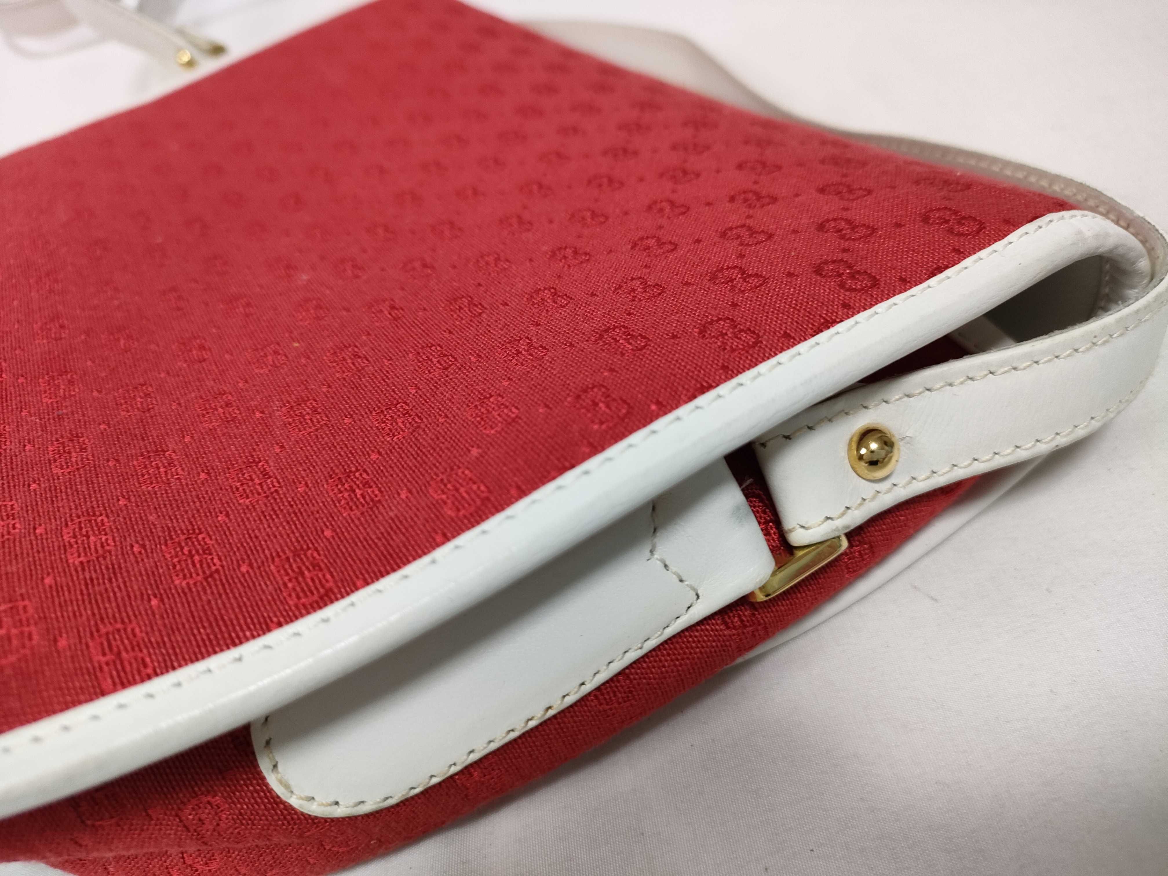 Shoulder Bag, Micro GG, 48・001・4168, Canvas, Red — view 7