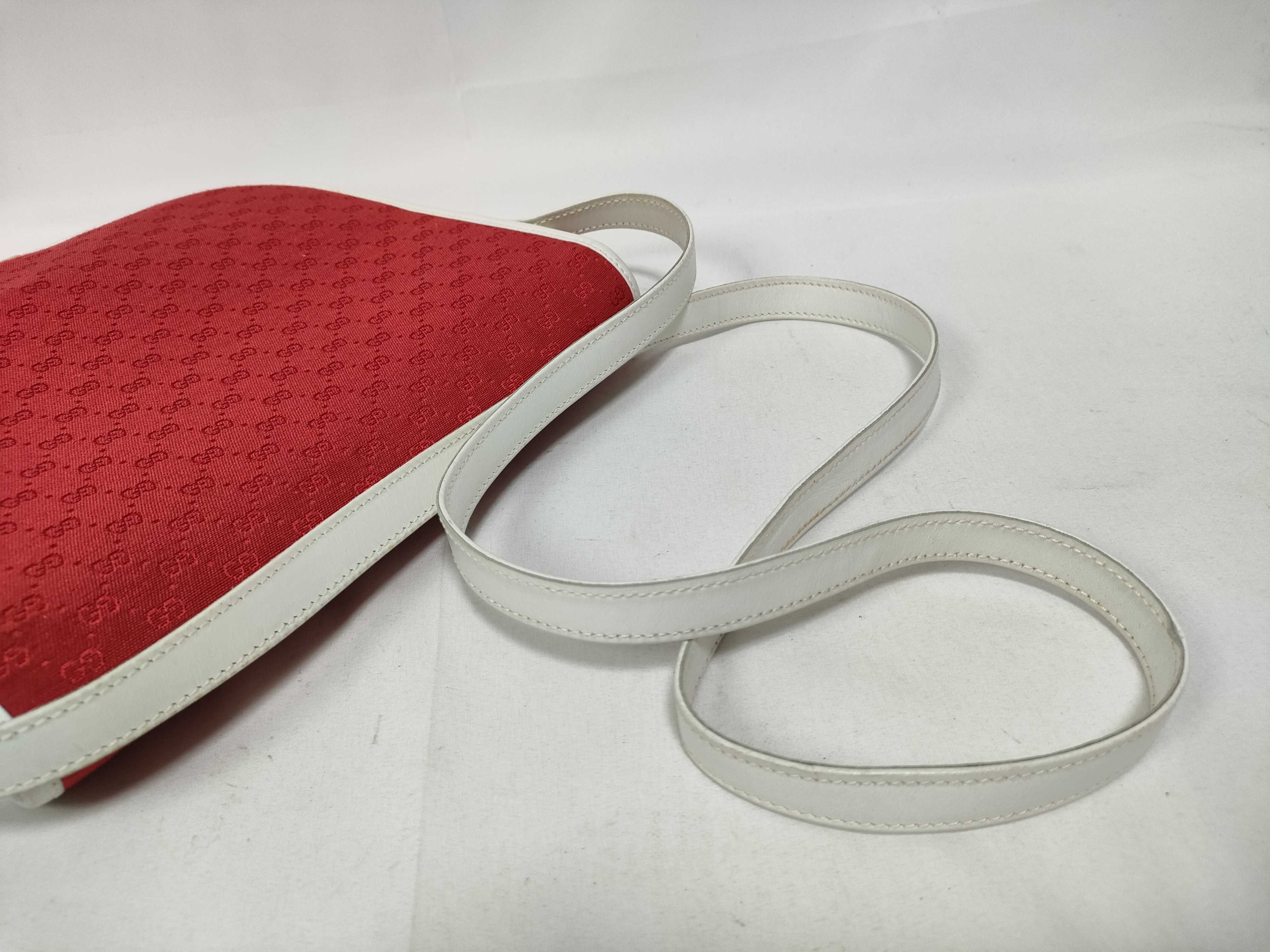Shoulder Bag, Micro GG, 48・001・4168, Canvas, Red — view 10