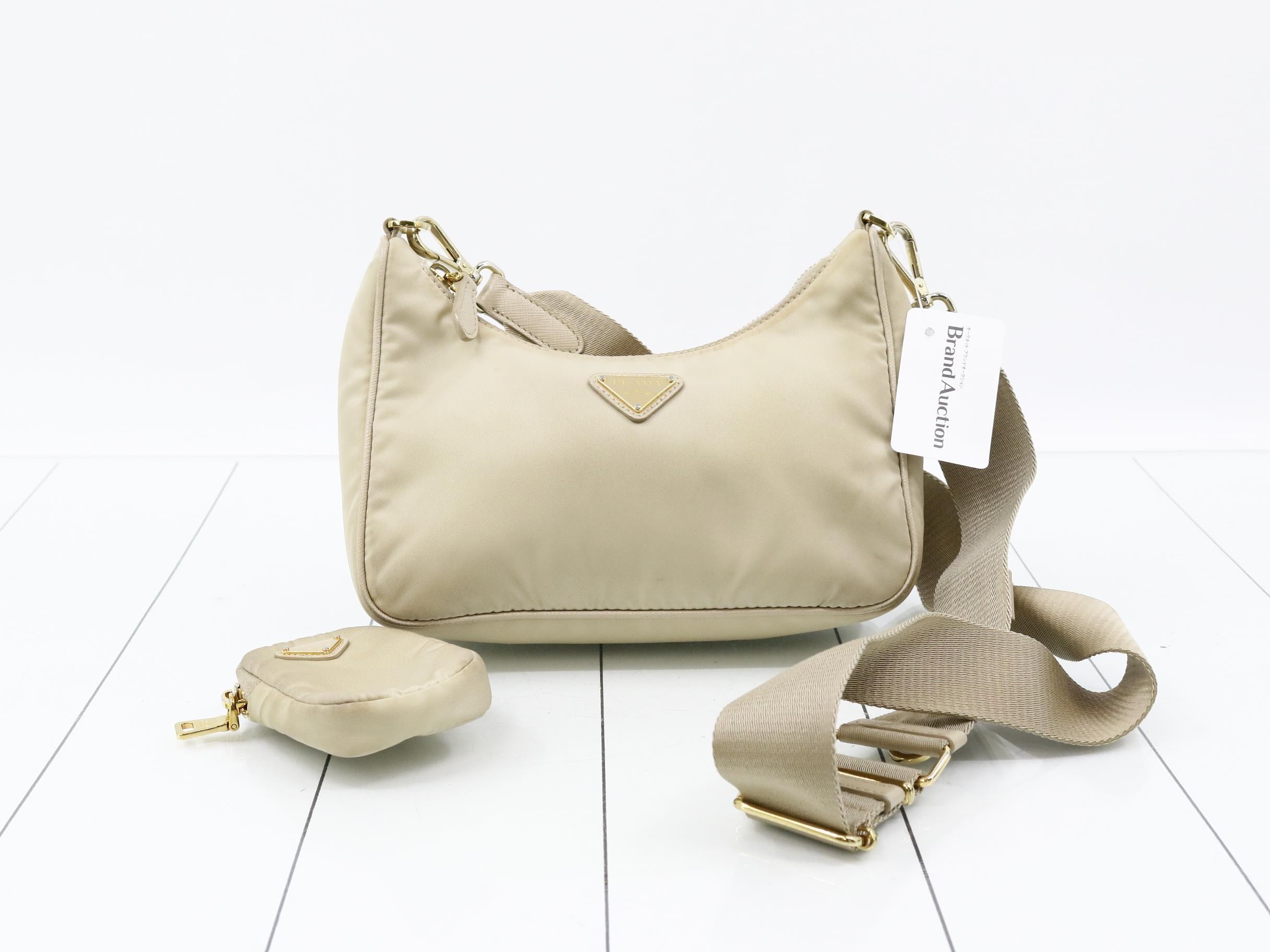 Triangle Logo Shoulder Bag