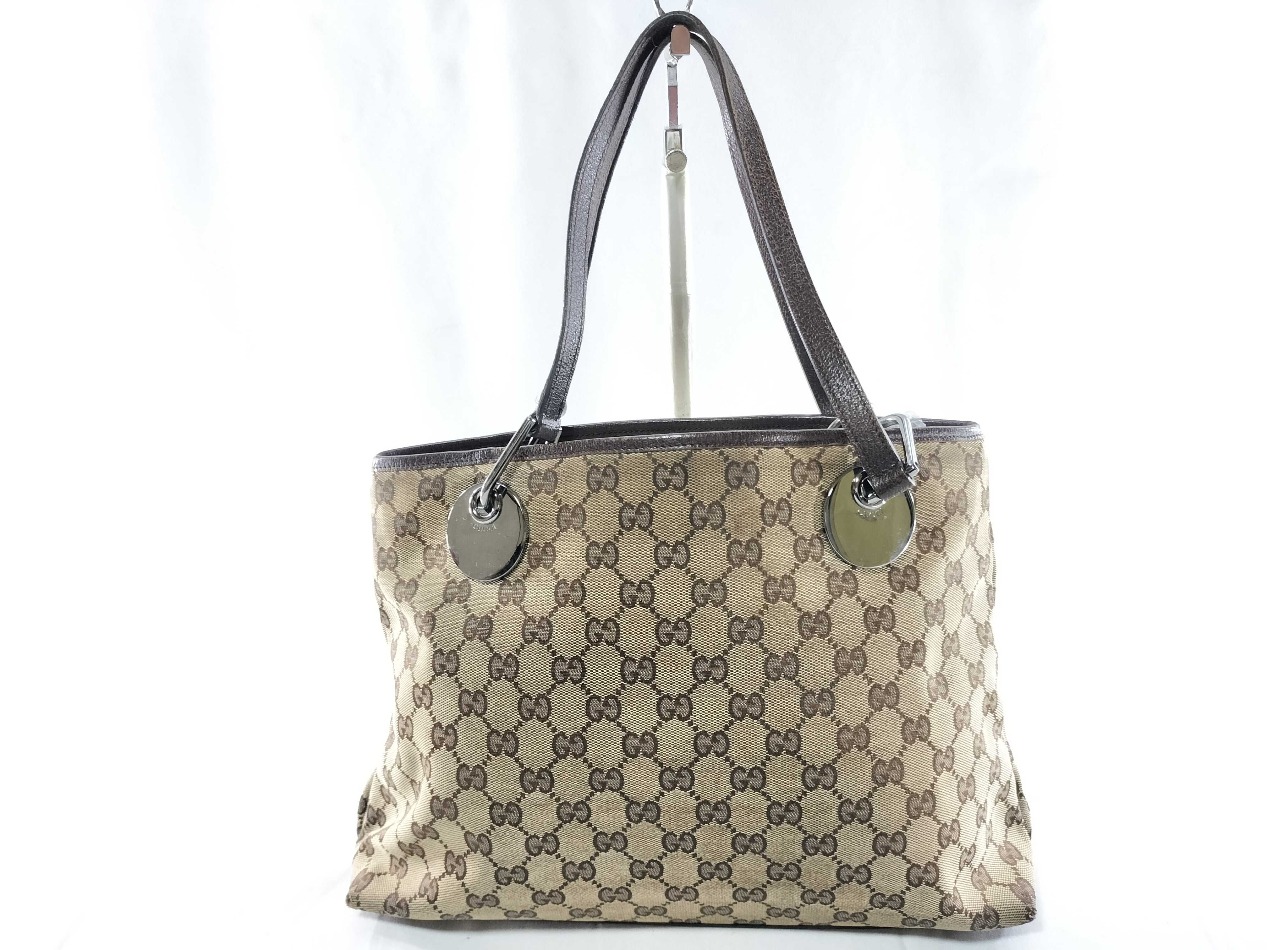 GG Canvas Tote Bag 120837・212792