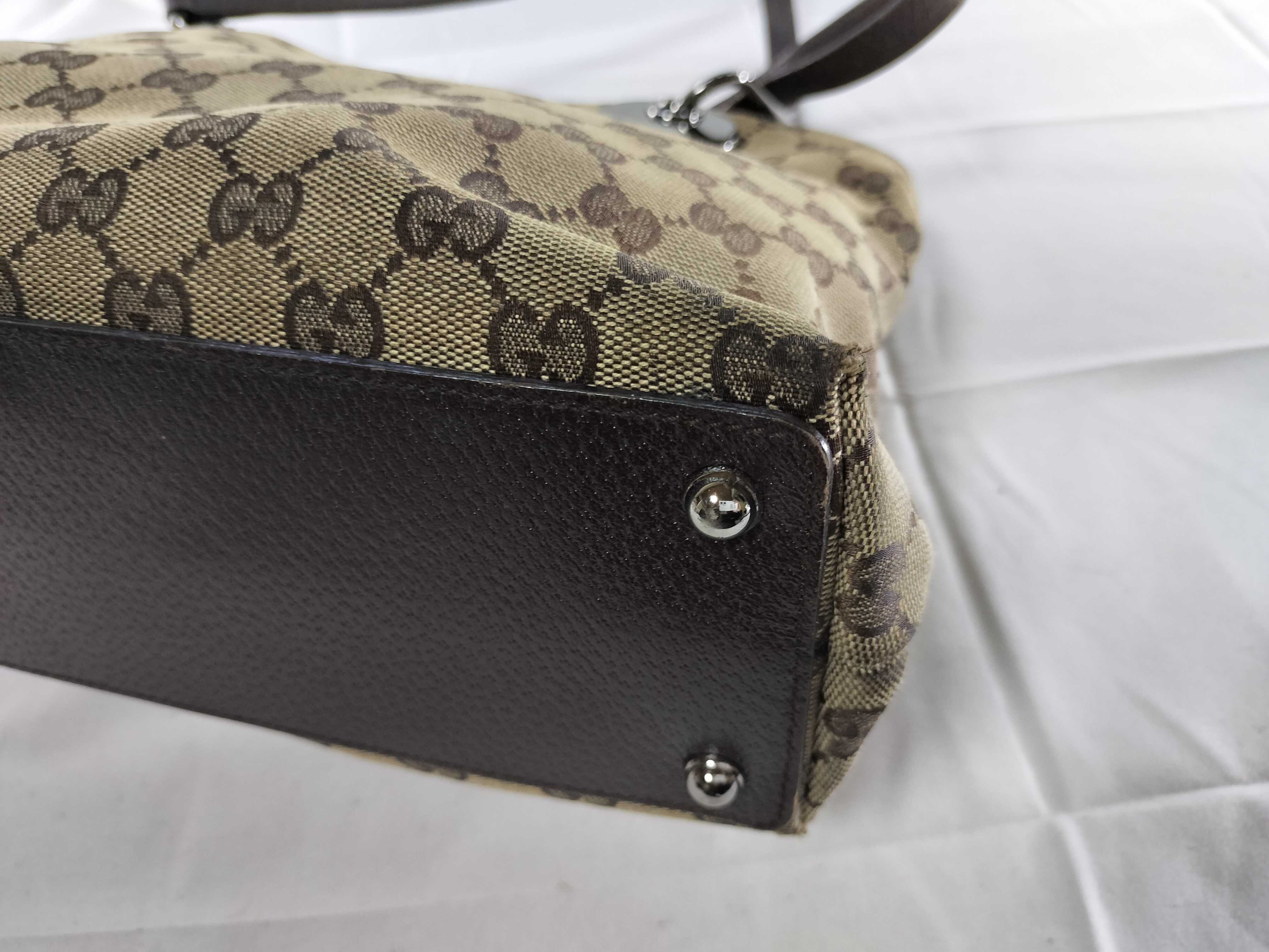 GG Canvas Tote Bag 120837・212792 — view 6