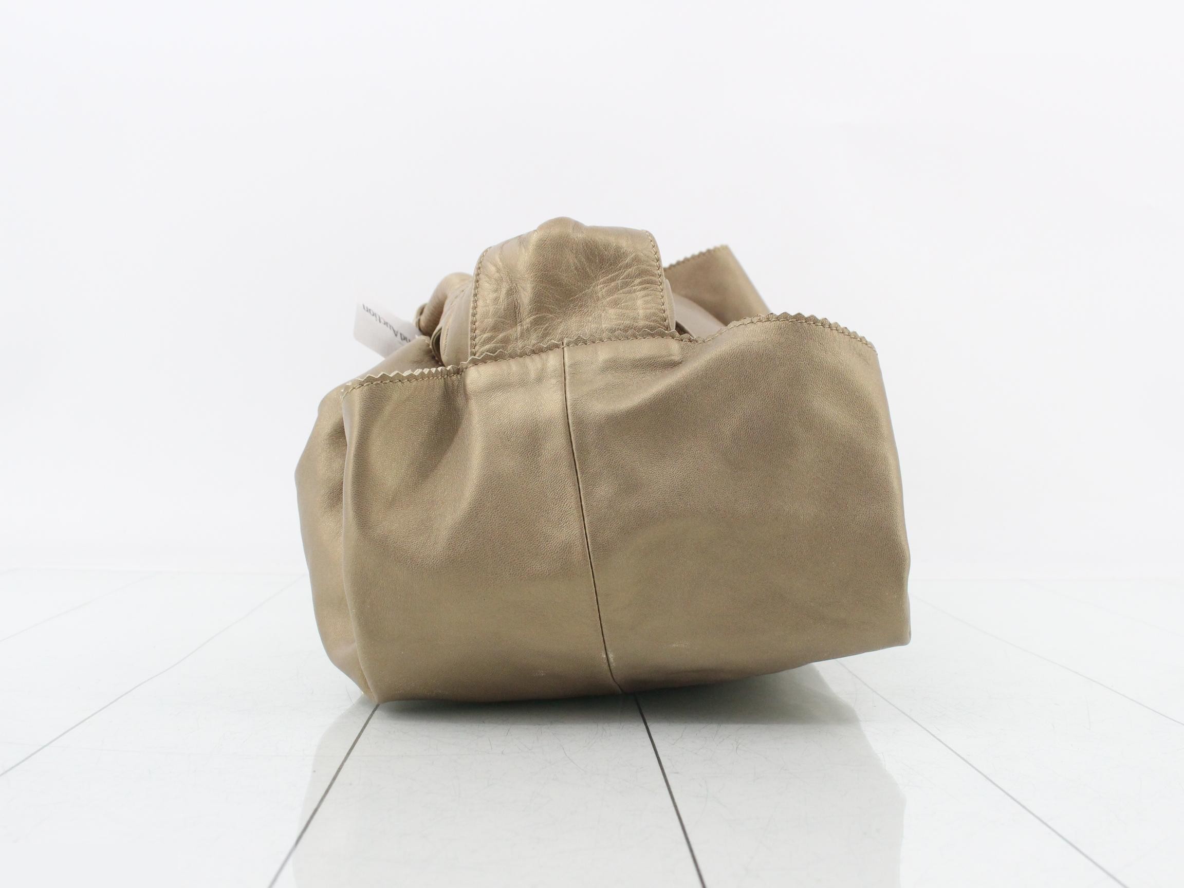Nappa Aire Anagram Leather Handbag — view 3