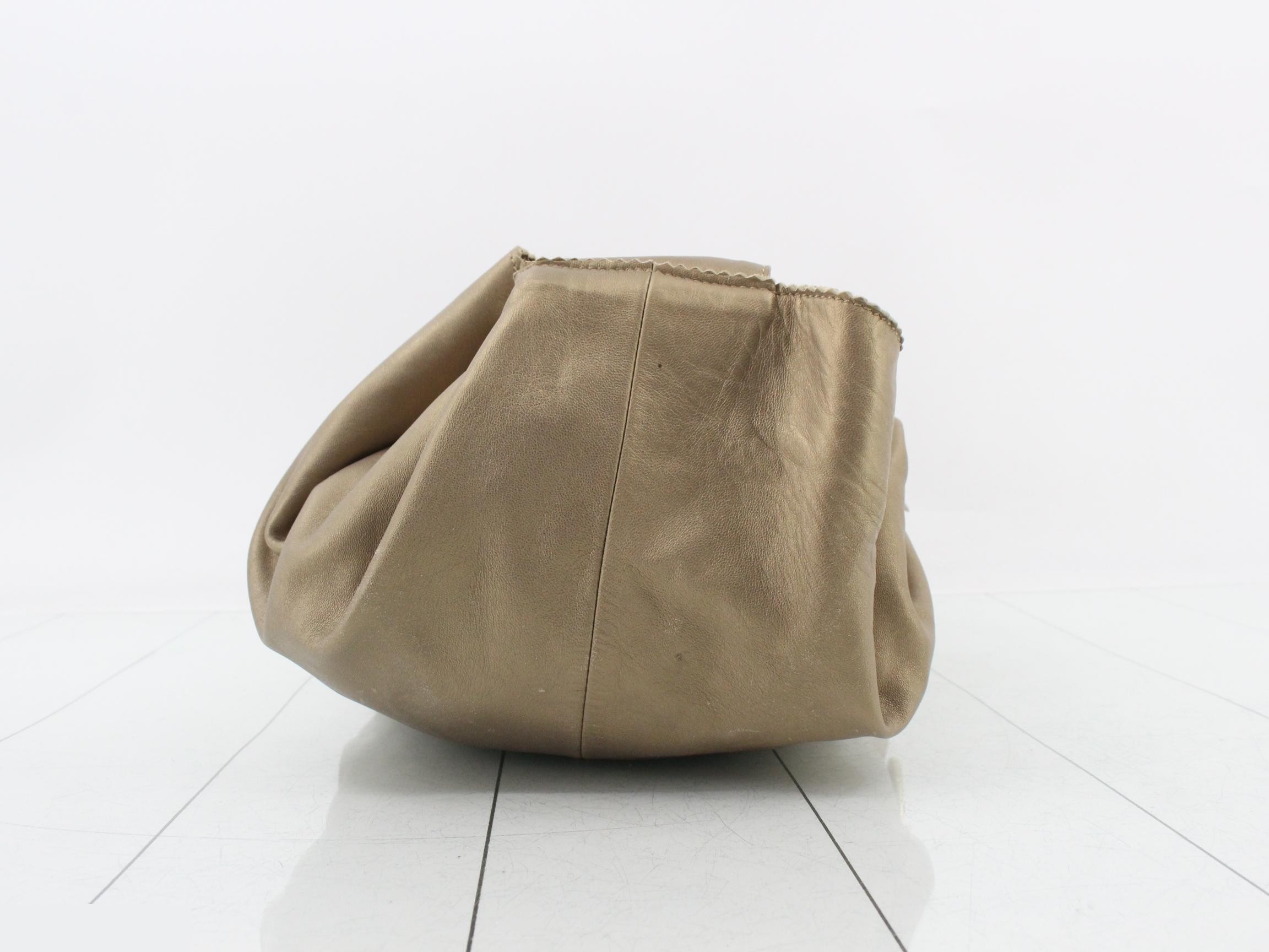 Nappa Aire Anagram Leather Handbag — view 4