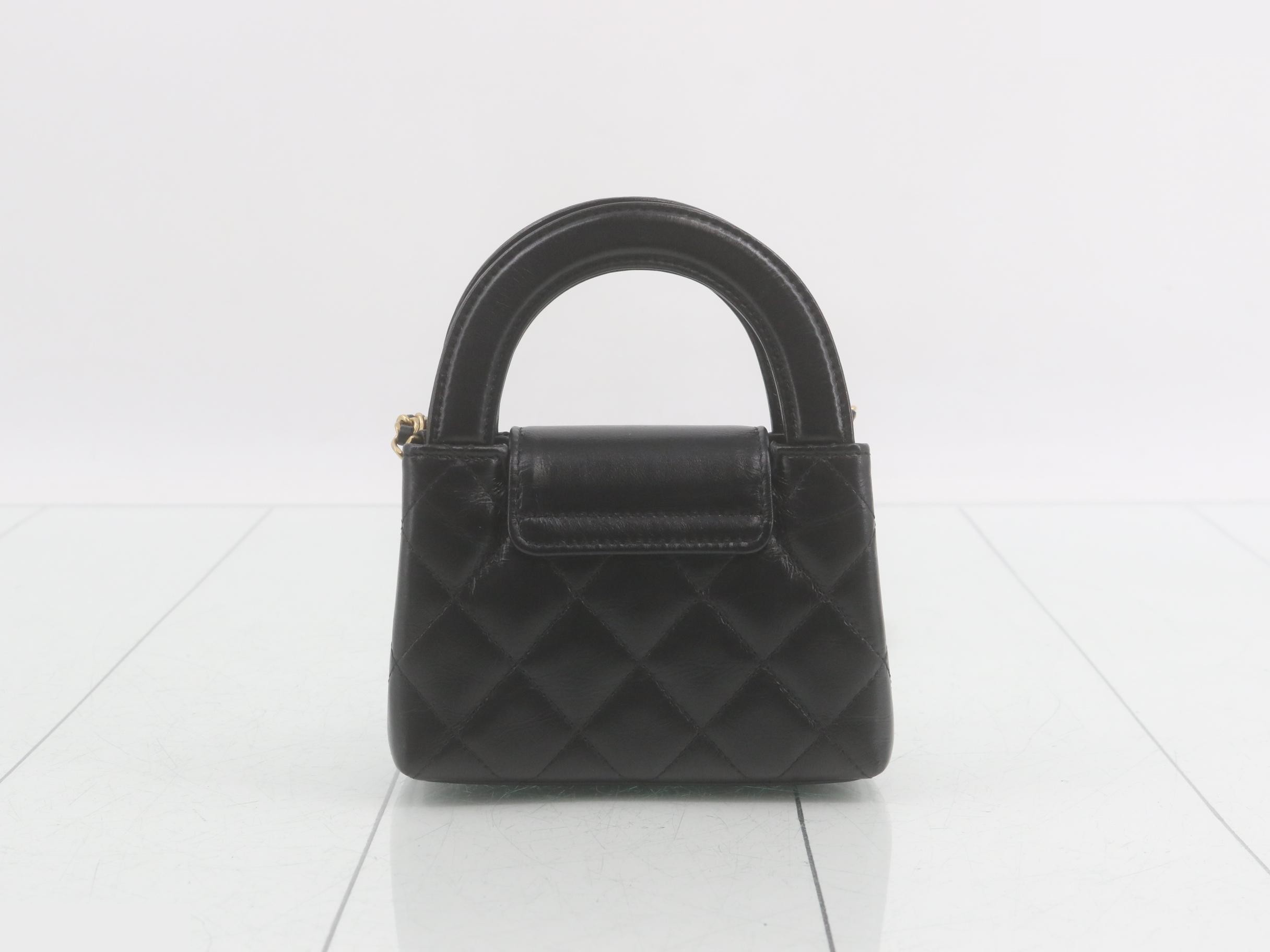 Matelassé Mini Kelly Shoulder Bag — view 2