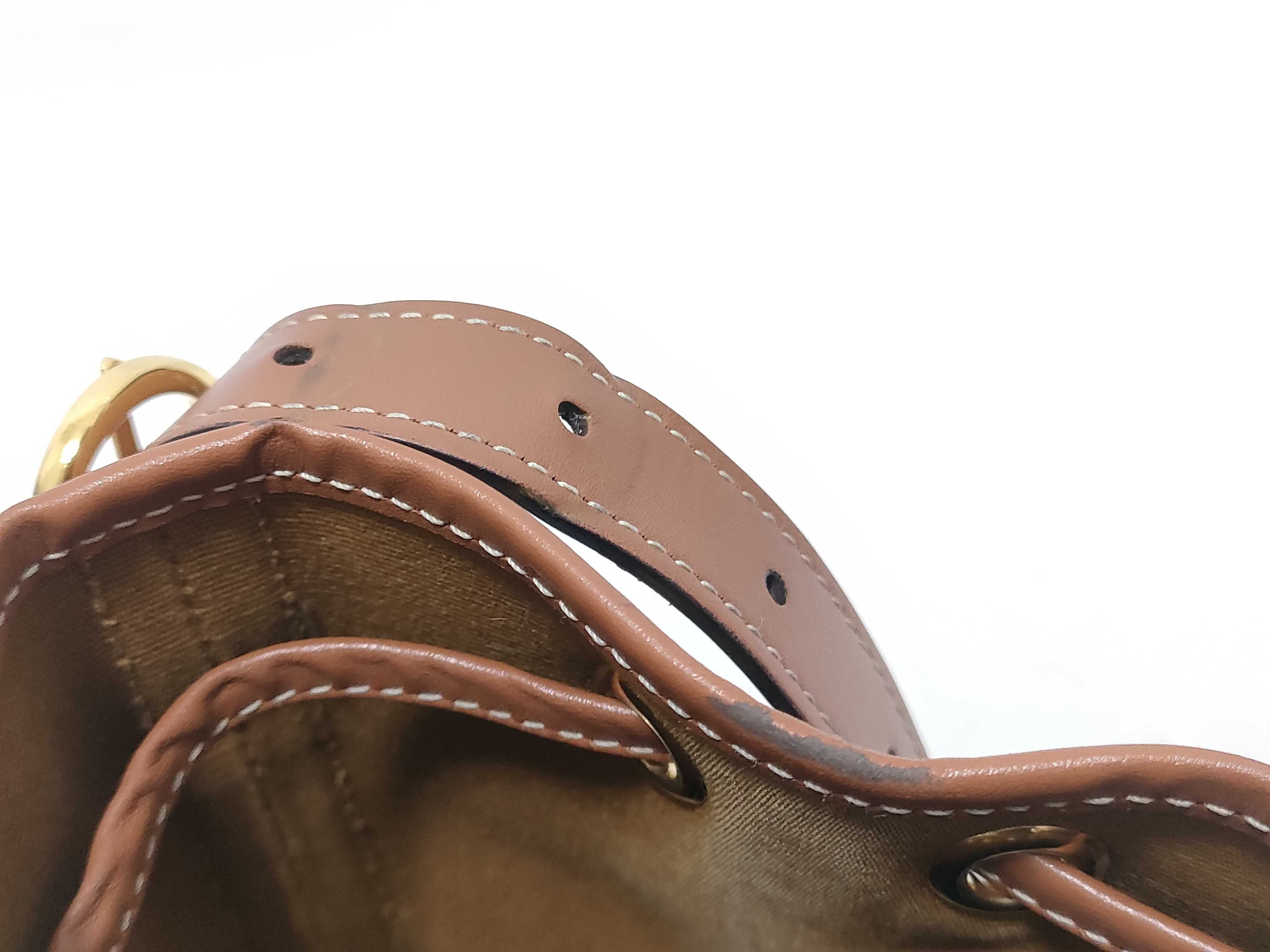 Triomphe Small Drawstring Shoulder Bag — view 12