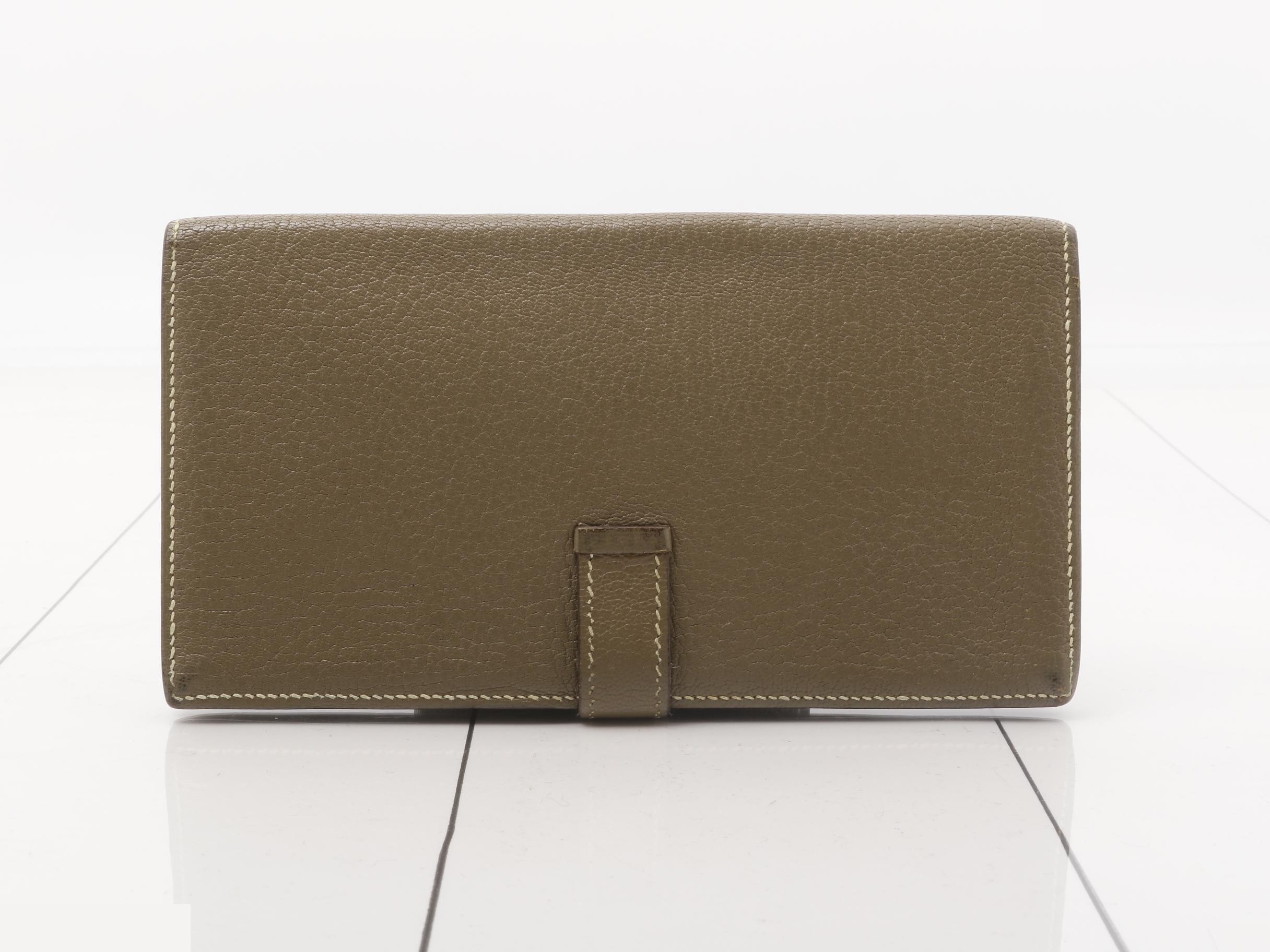 Bearn wallet, L stamp, with box. — view 2