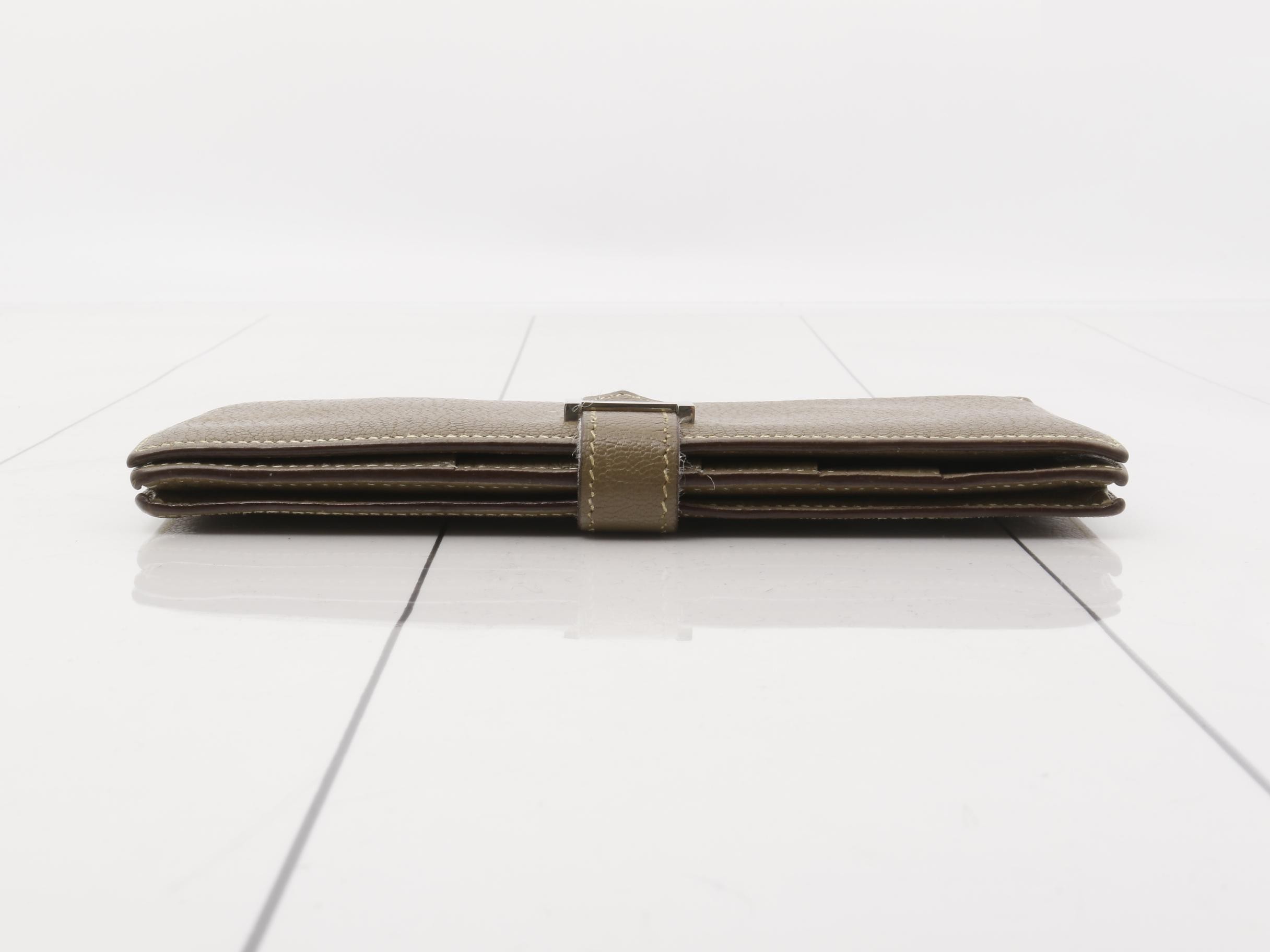 Bearn wallet, L stamp, with box. — view 3