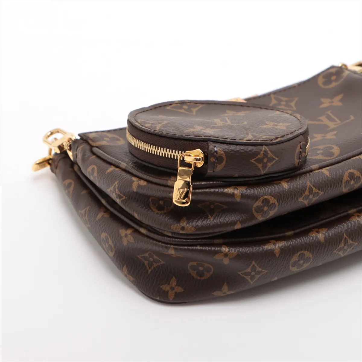 Monogram Multi Pochette Accessory M44813 TA0241 Brown — view 6