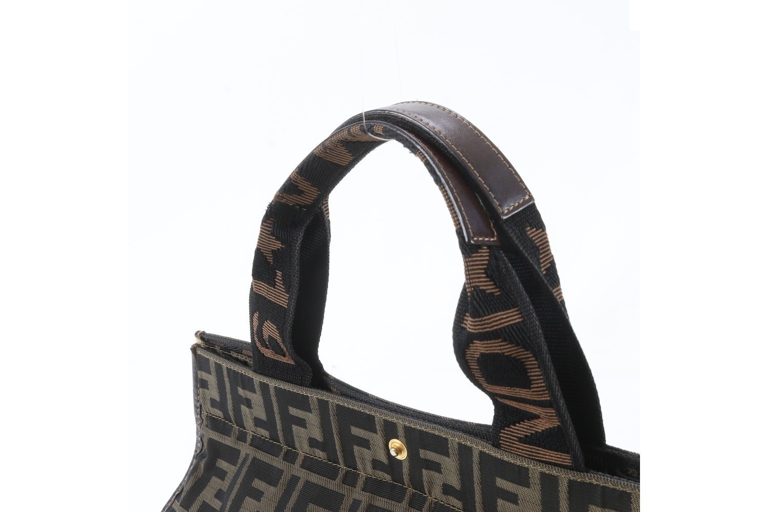 FF Zucca 26555 Leather Tote Bag — view 2