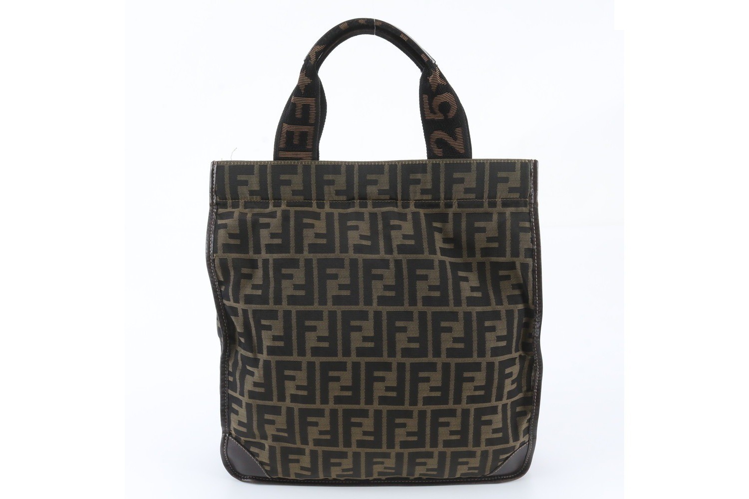 FF Zucca 26555 Leather Tote Bag — view 3