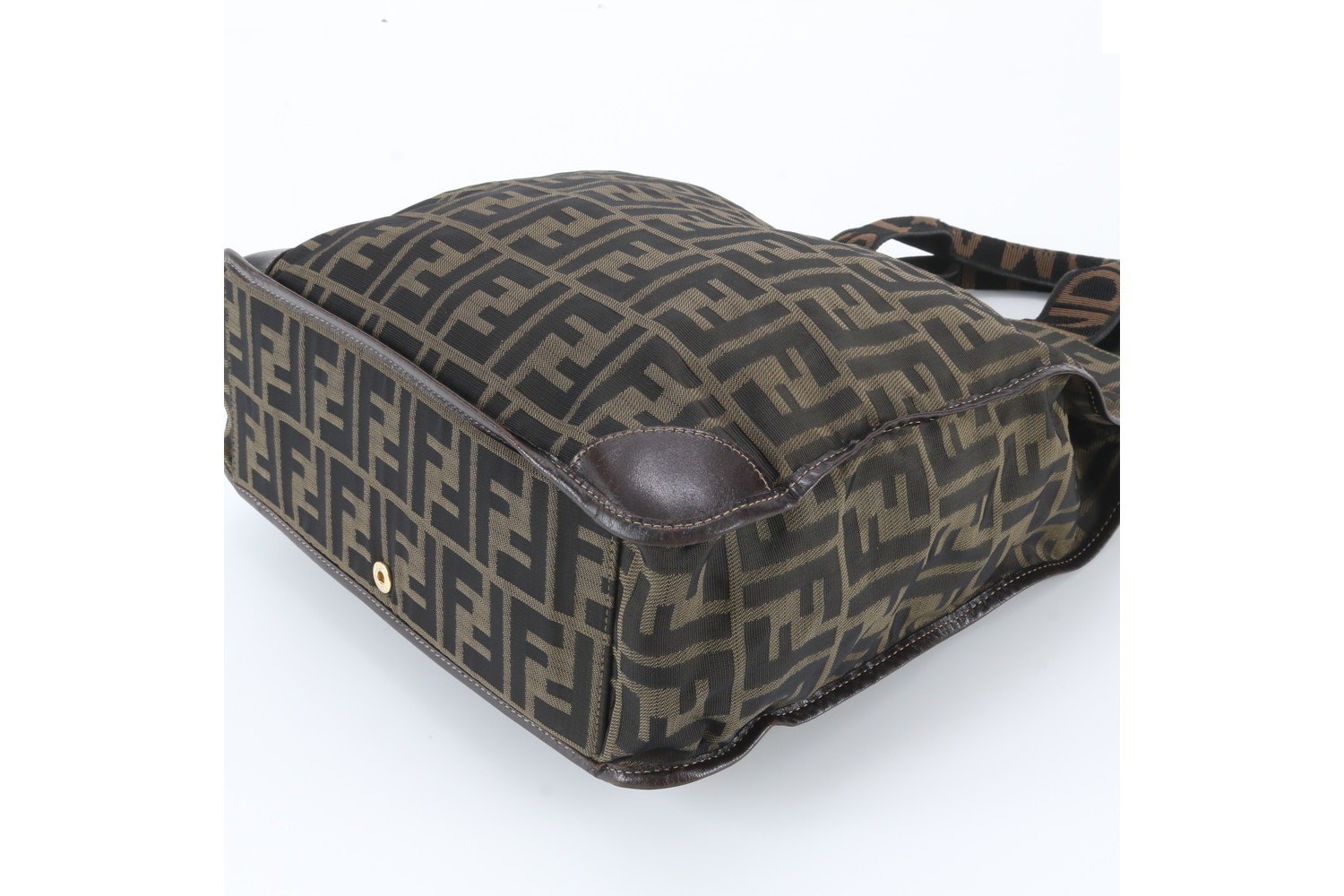 FF Zucca 26555 Leather Tote Bag — view 4