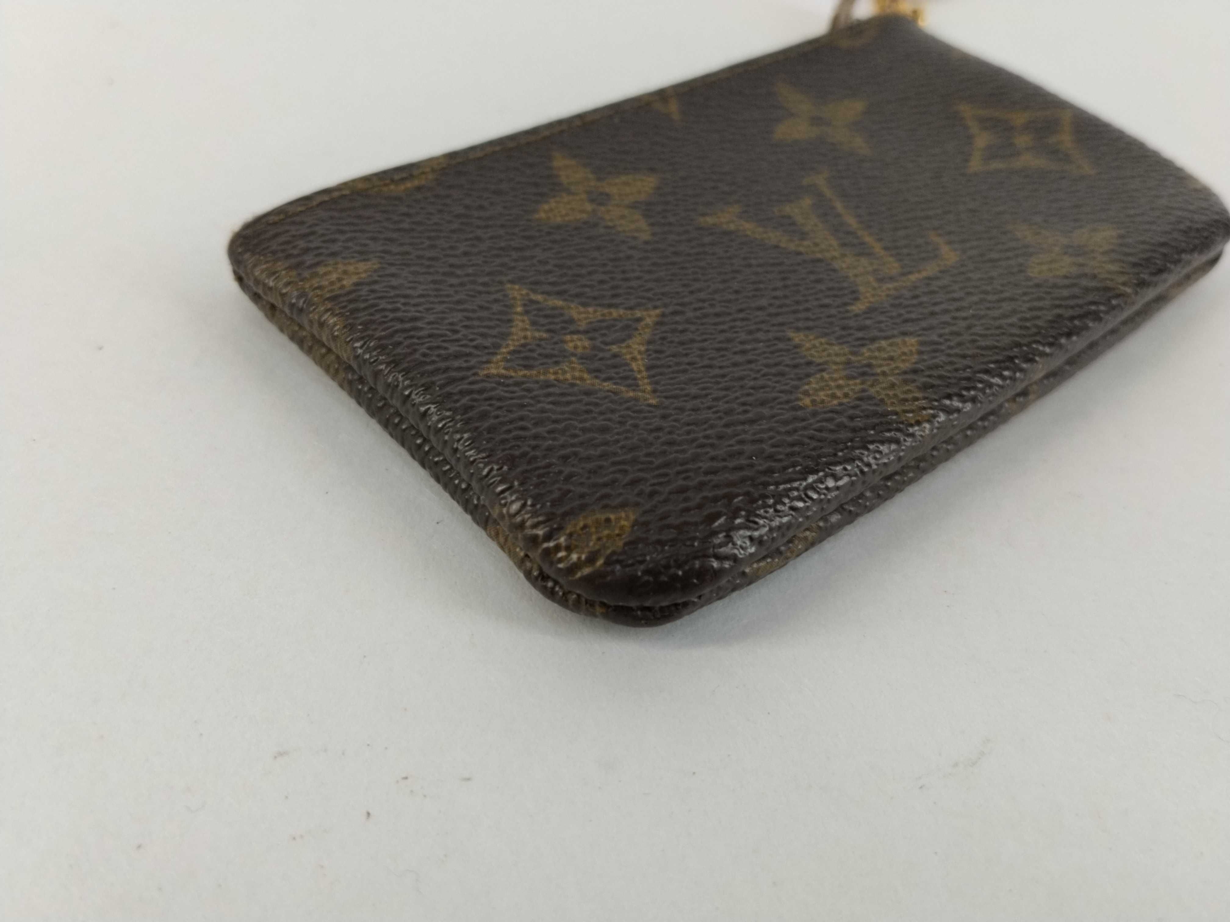 Monogram Louis Vuitton Monogram Pochette Clé Coin Case M62650 Coin Case — view 3