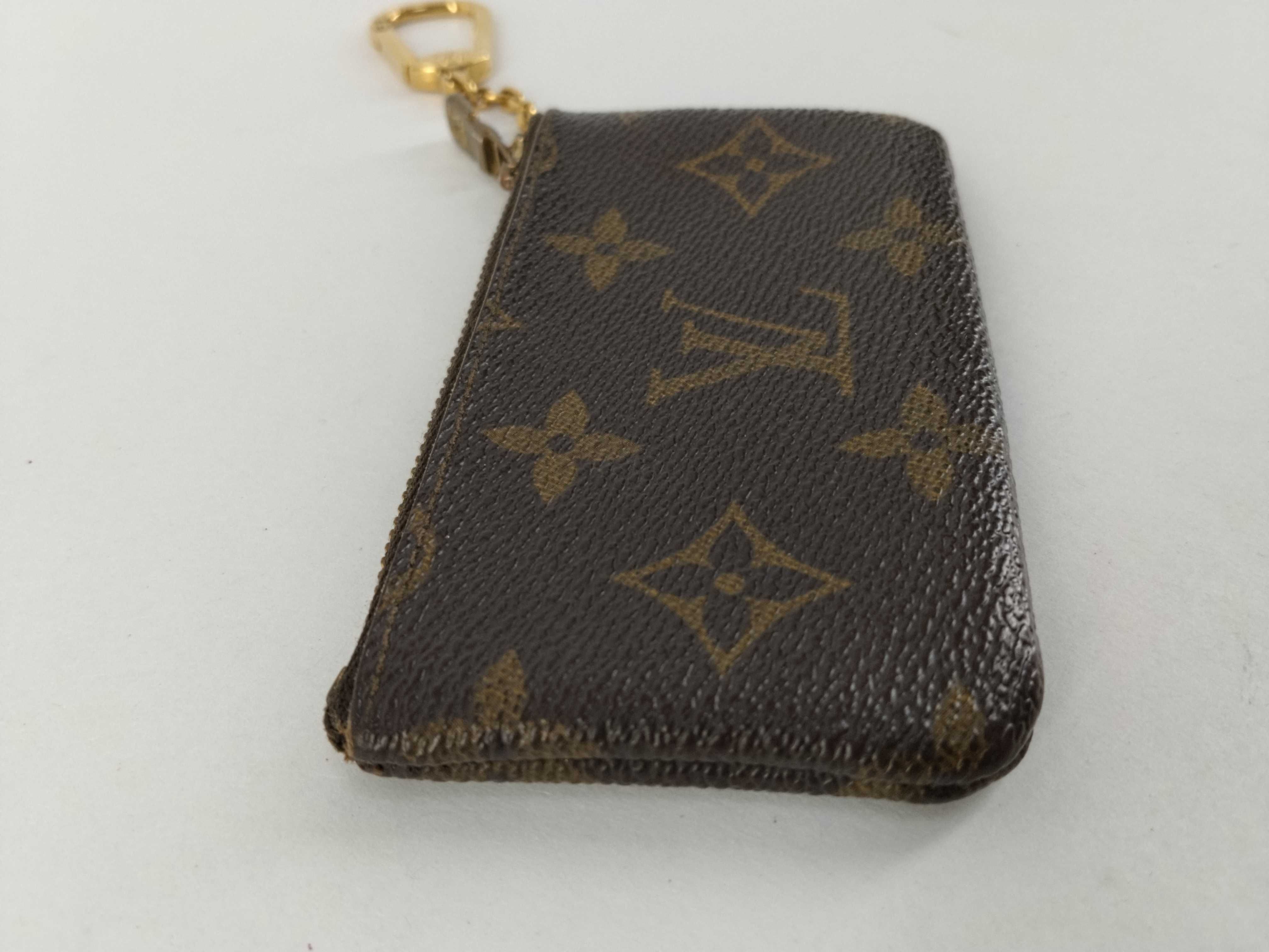 Monogram Louis Vuitton Monogram Pochette Clé Coin Case M62650 Coin Case — view 4
