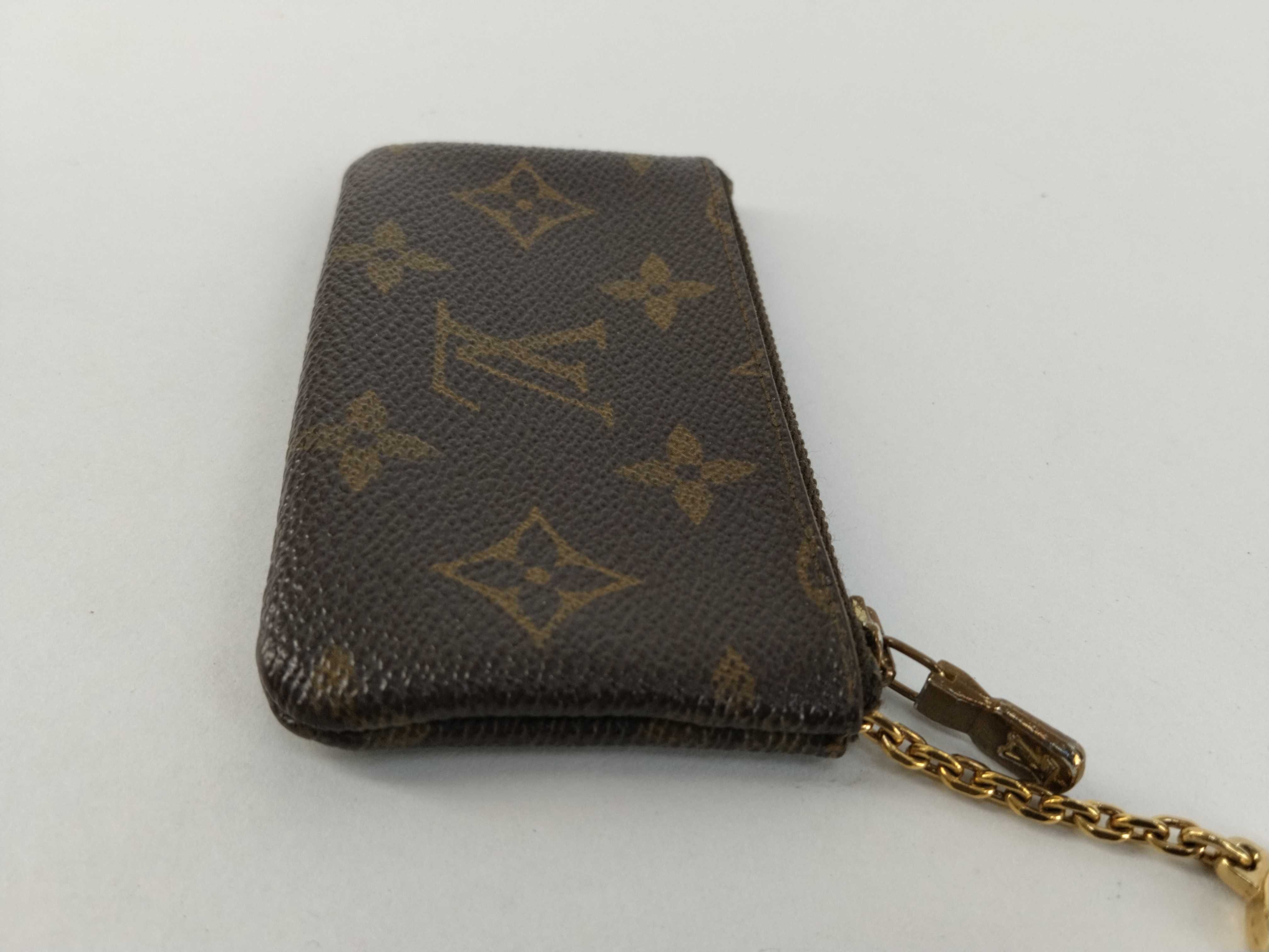 Monogram Louis Vuitton Monogram Pochette Clé Coin Case M62650 Coin Case — view 6