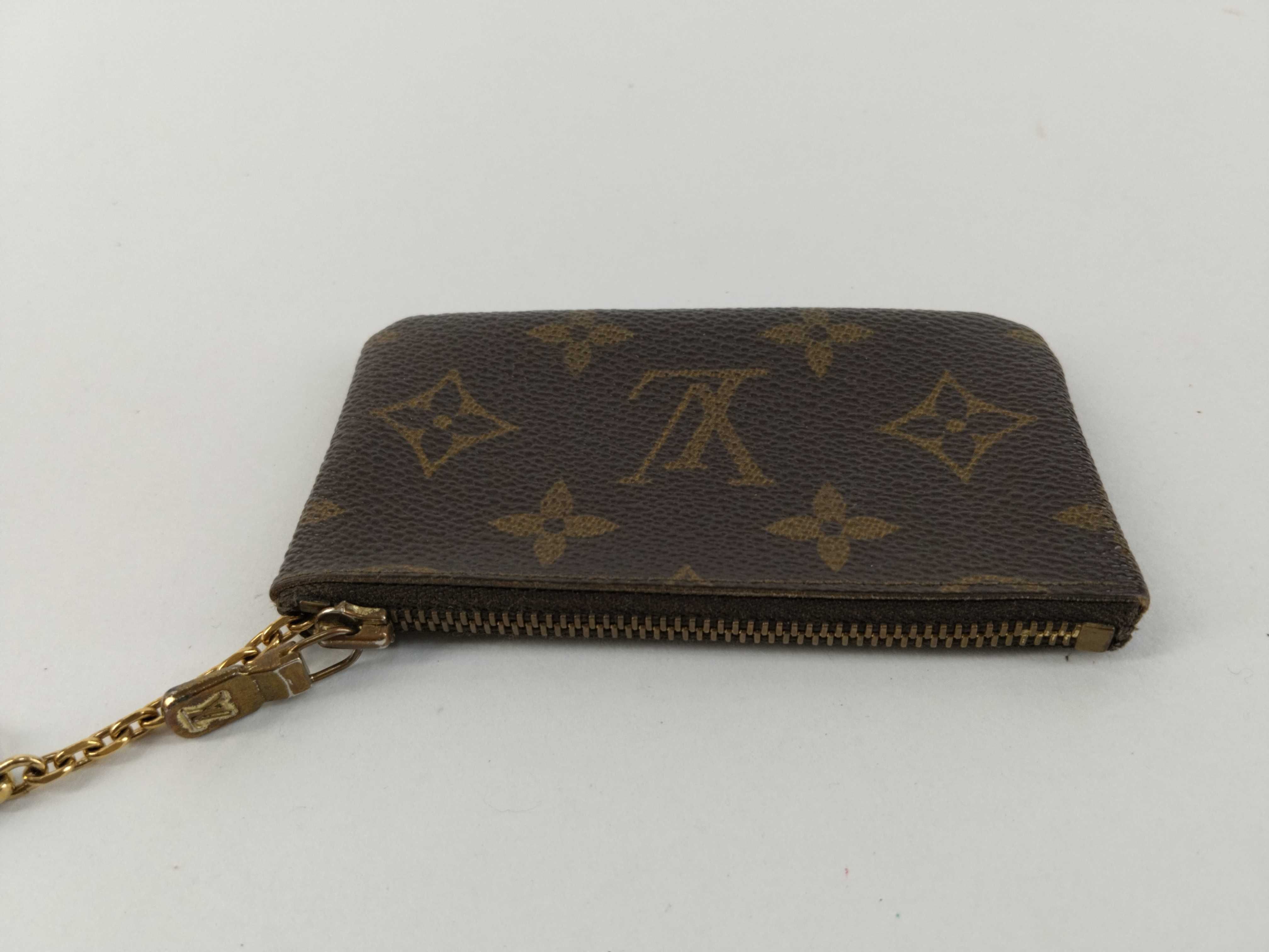 Monogram Louis Vuitton Monogram Pochette Clé Coin Case M62650 Coin Case — view 7